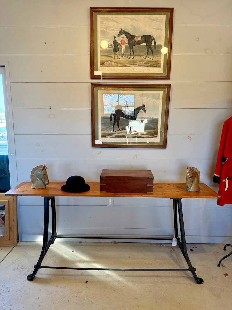Industrial Farmhouse Style Console