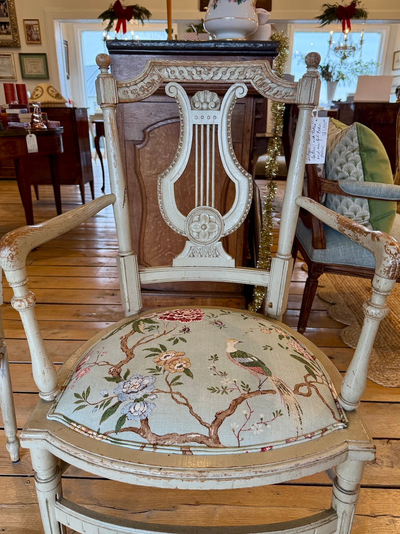 Antique French Pair of Fauteuil, with beautiful patina
