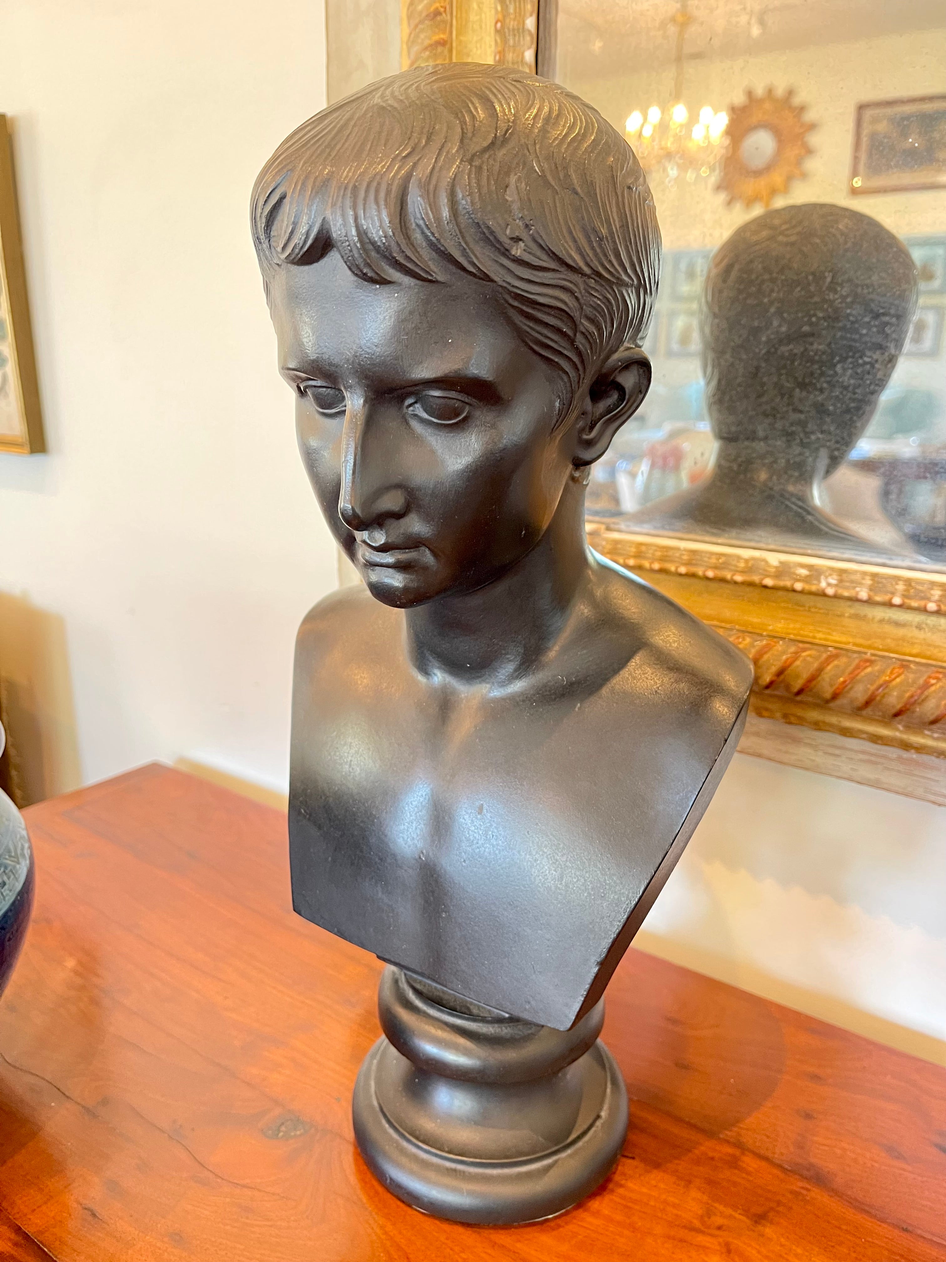 British designer contemporary Bust of Agustus