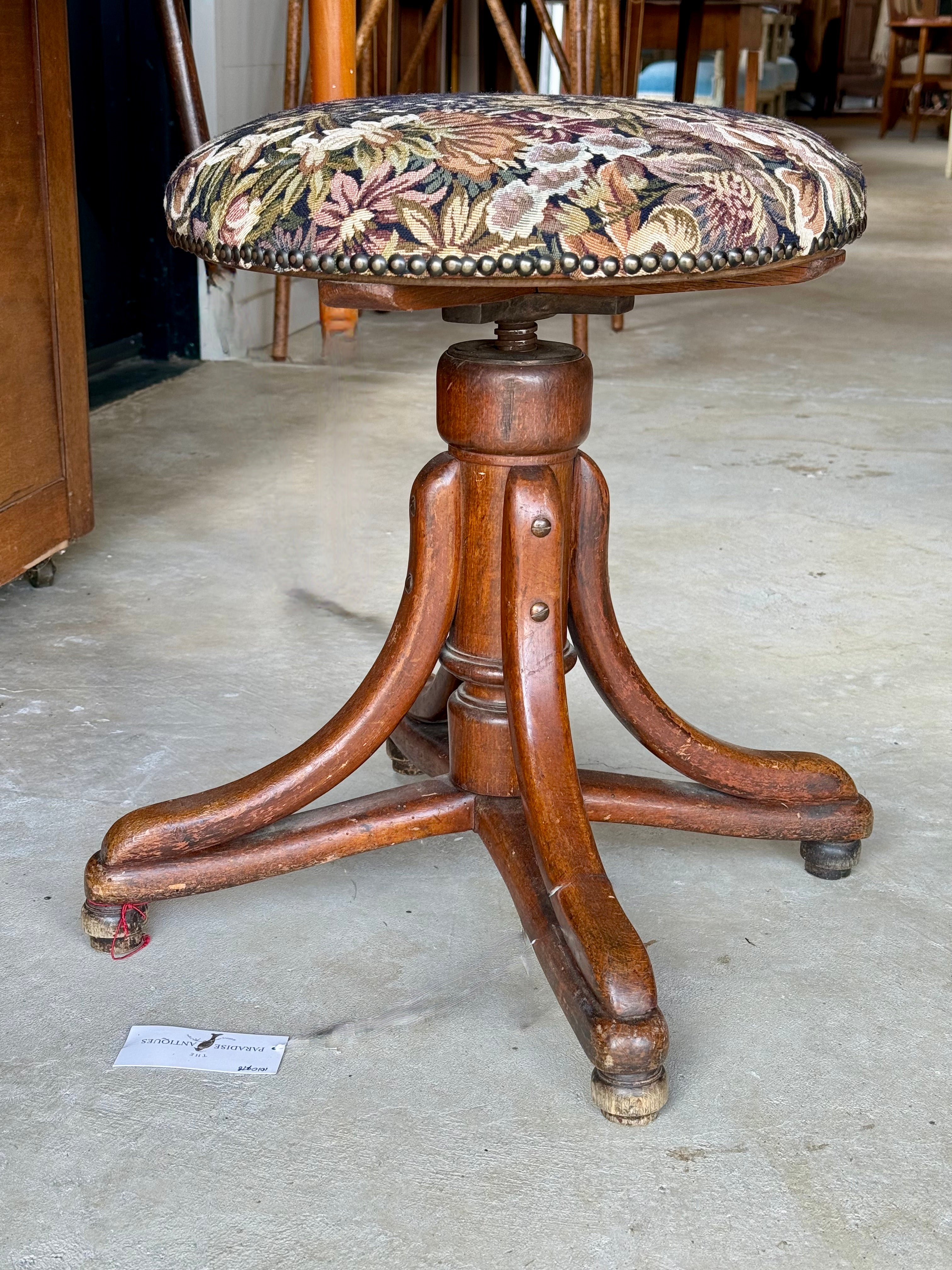 Antique French Piano Stool