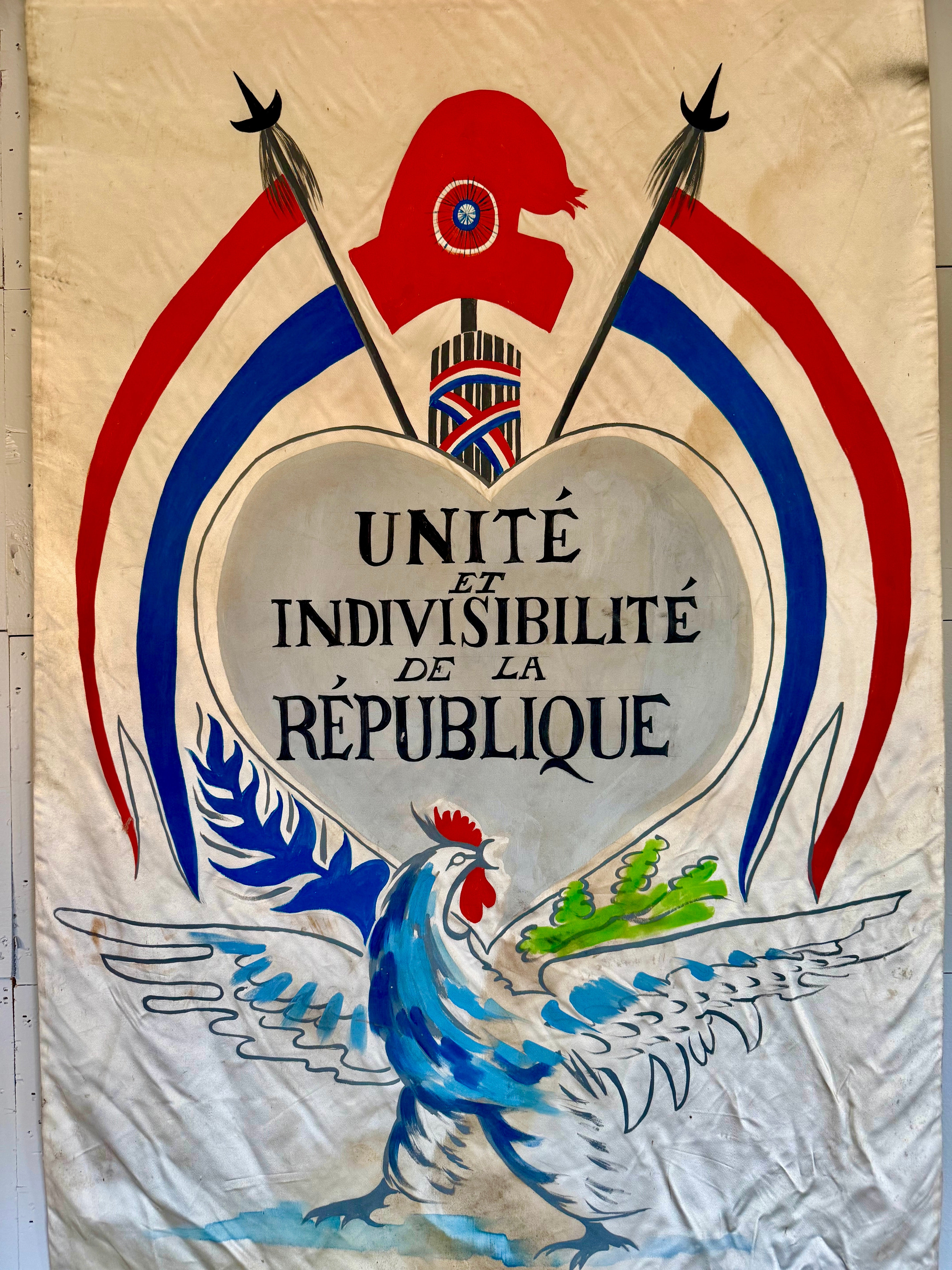 Antique French Flag