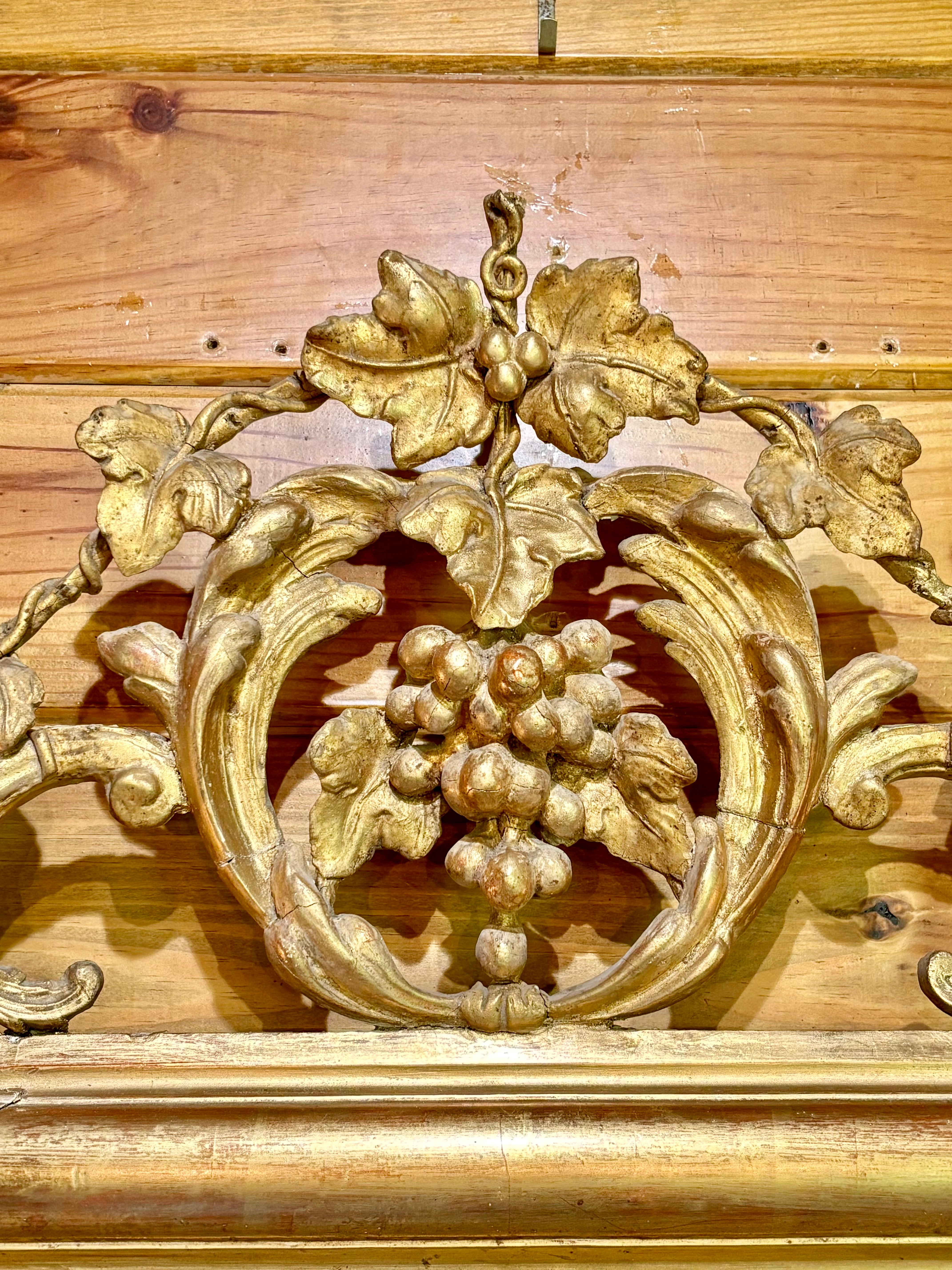 Antique French Louis Philippe Mirror 1800s