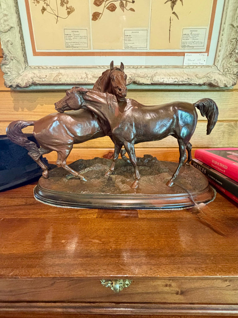 Bronze Horse Sculpture
