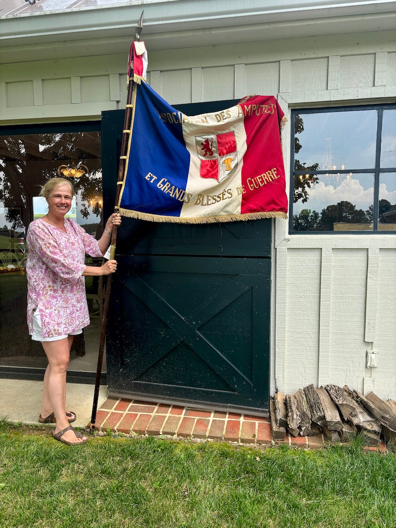 Antique French Flag