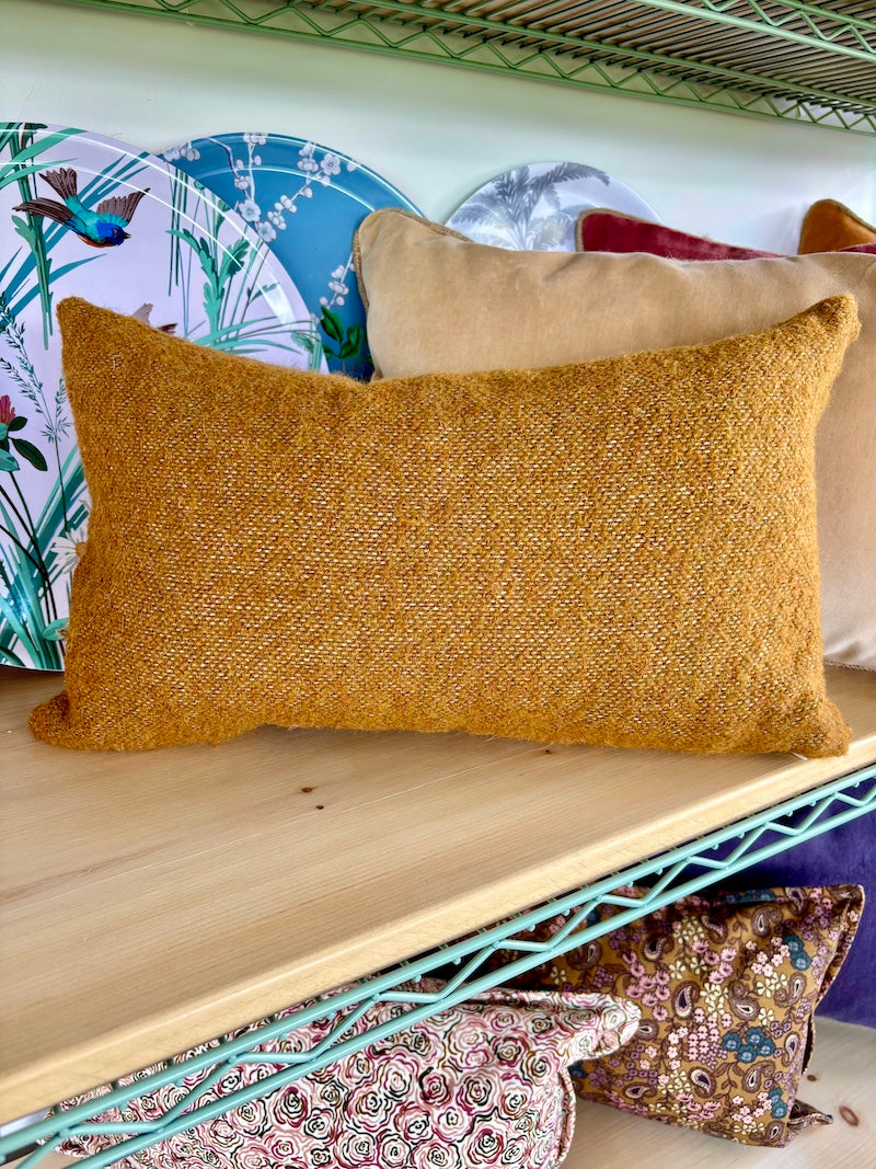 Argentine Wool Cushion "Miel"
