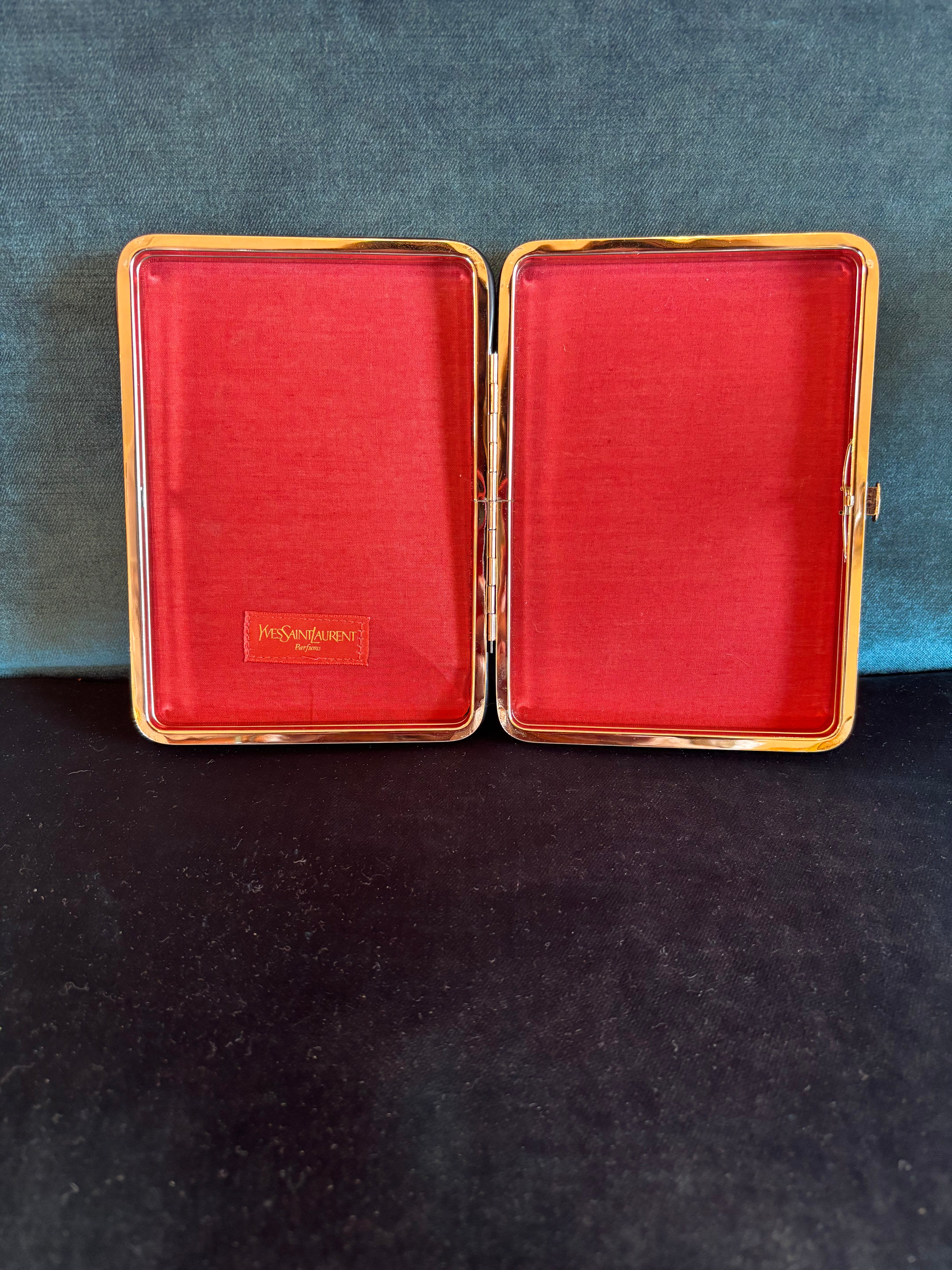 Yves Saint Laurent Vintage Patent Leather Clutch