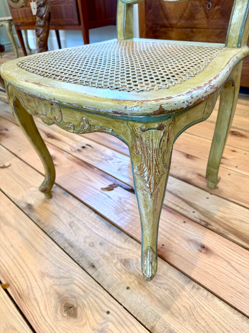 Antique French Dining Chairs Louis XV Set of 12