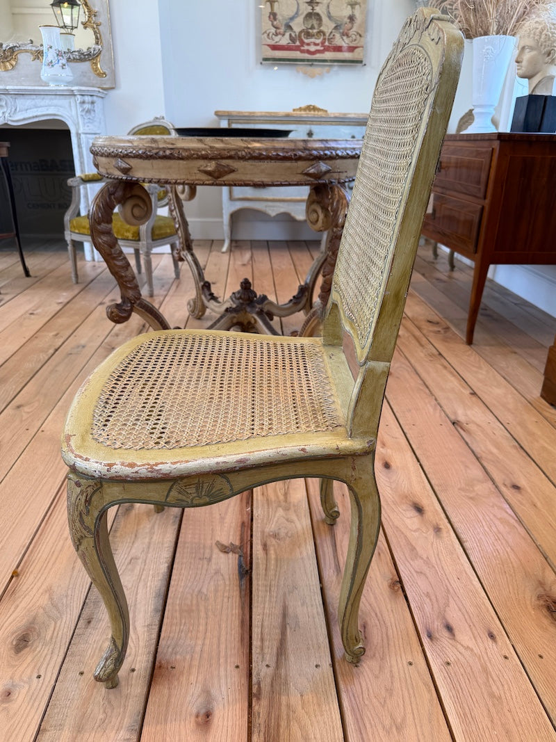 Antique French Dining Chairs Louis XV Set of 12