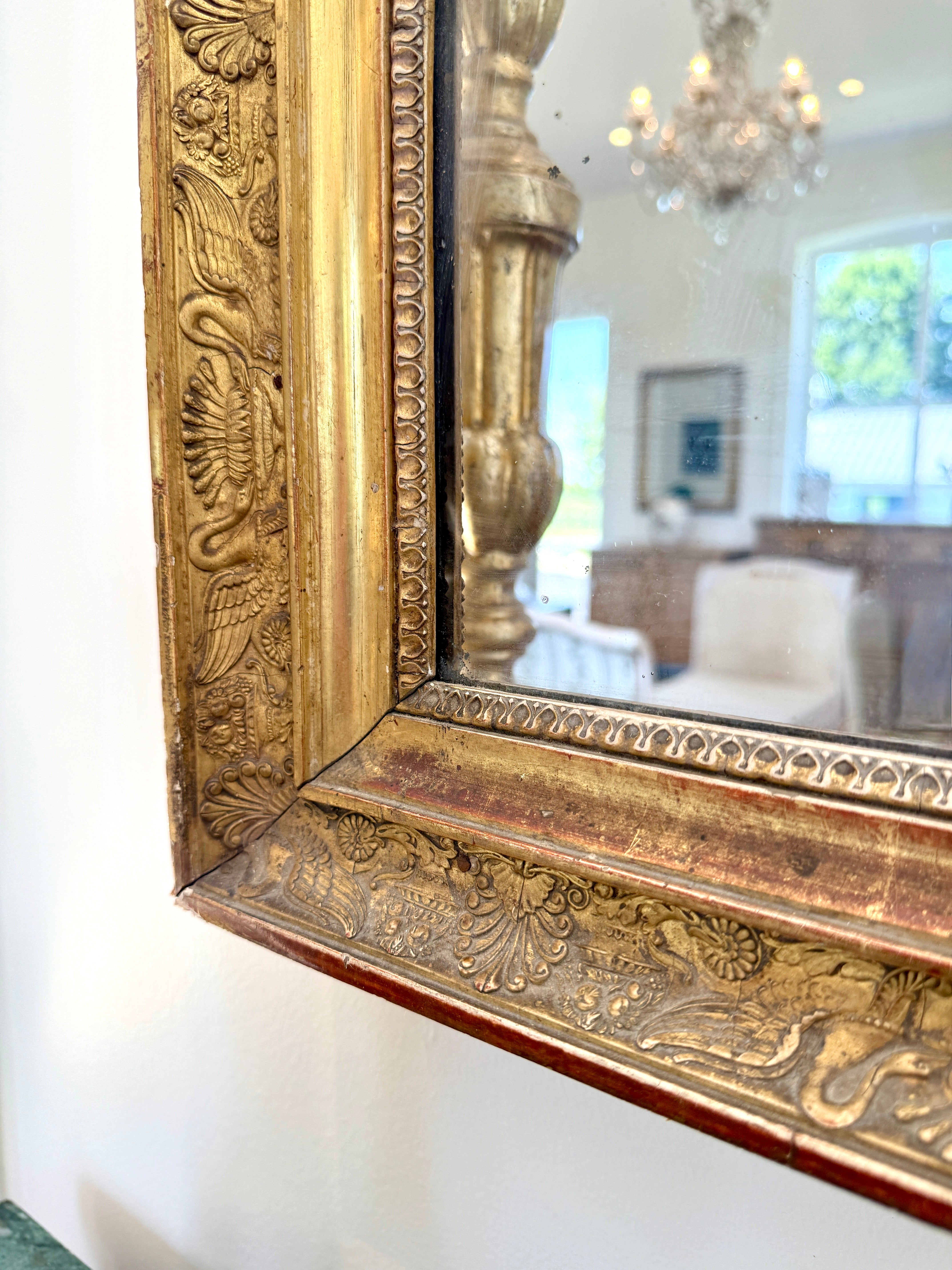 Antique French Mirror Empire Period