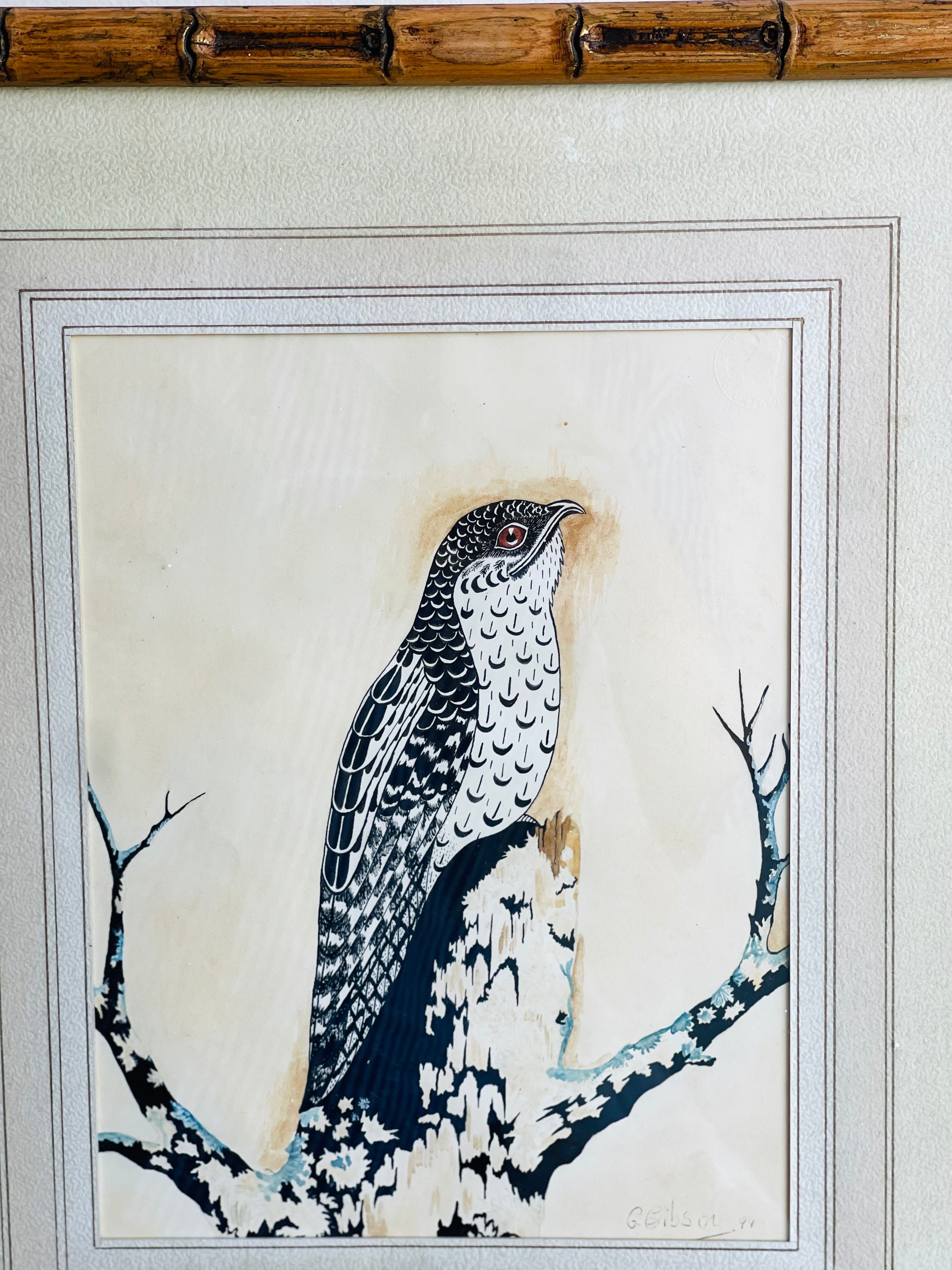 Hand Painted Argentine Bird