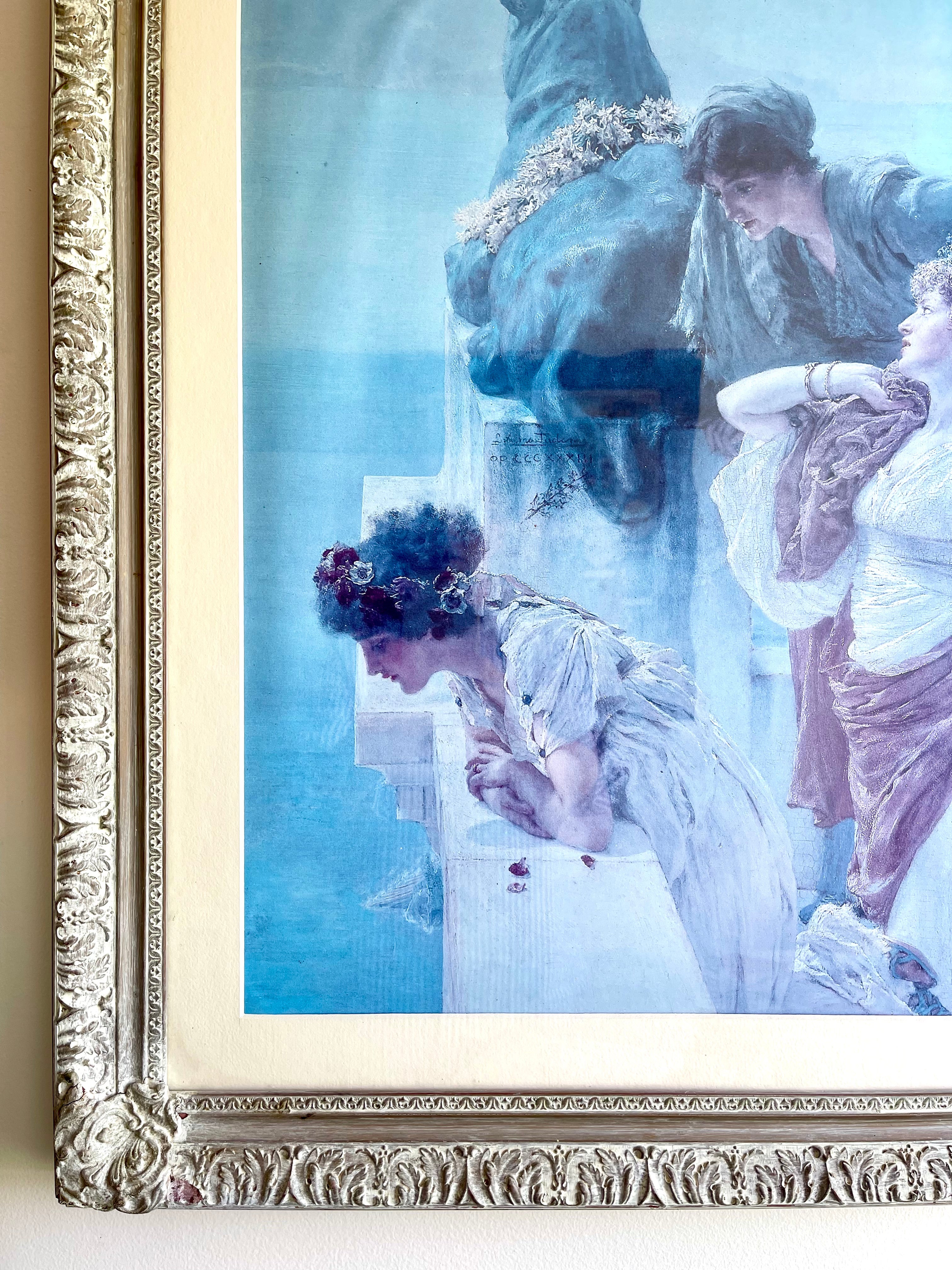 Romantic/ Classic scene Print in Great frame