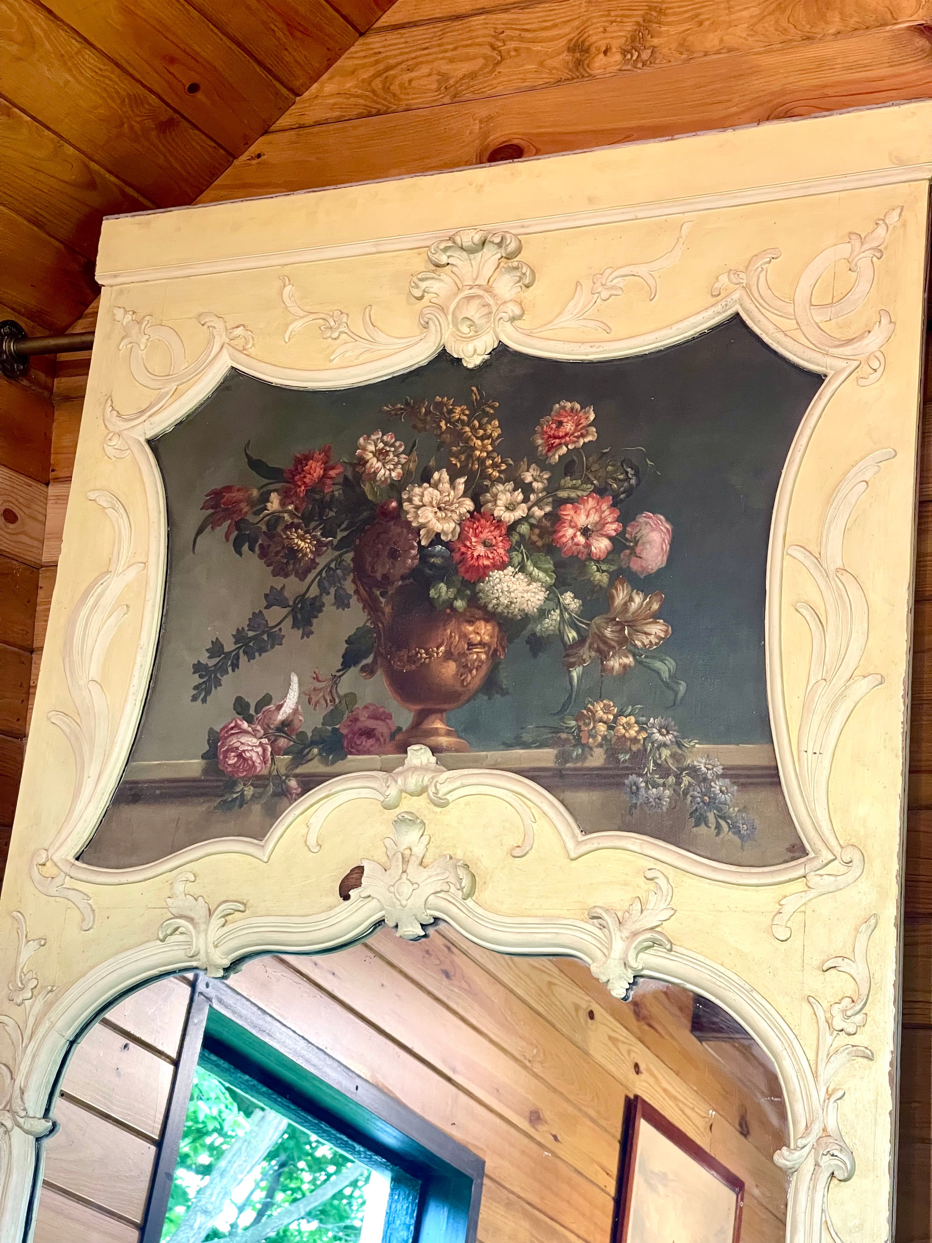 Antique French Trumeau d'Epoque Empire