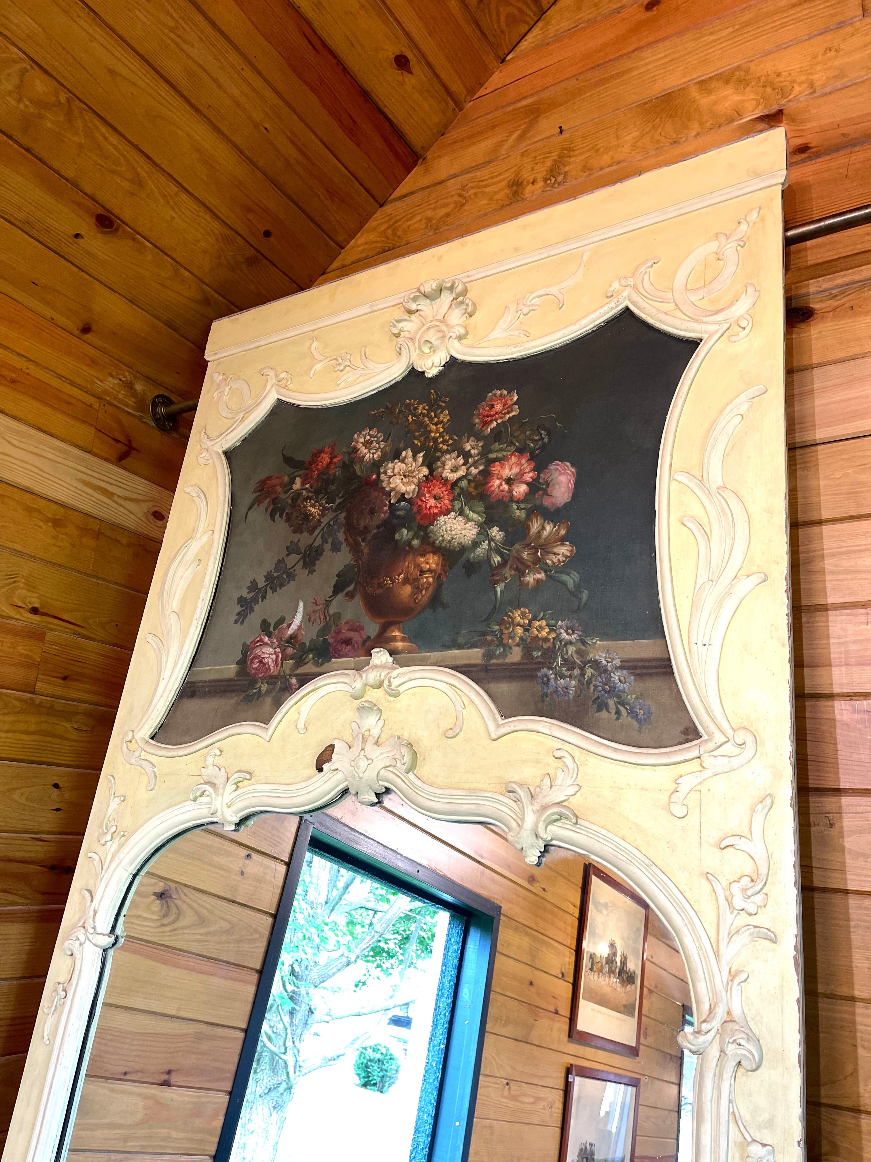 Antique French Trumeau d'Epoque Empire