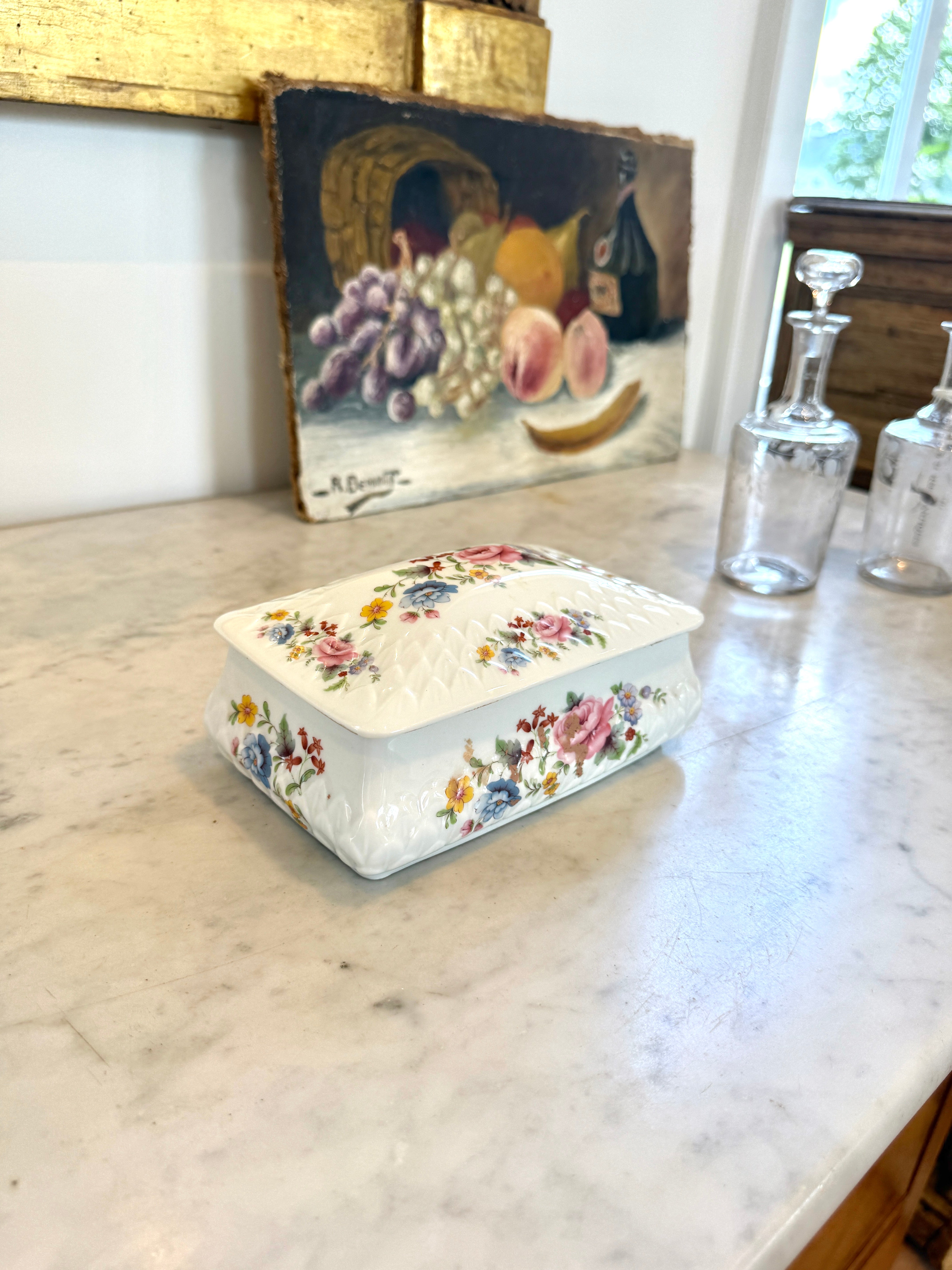 Vintage French Limoges Box