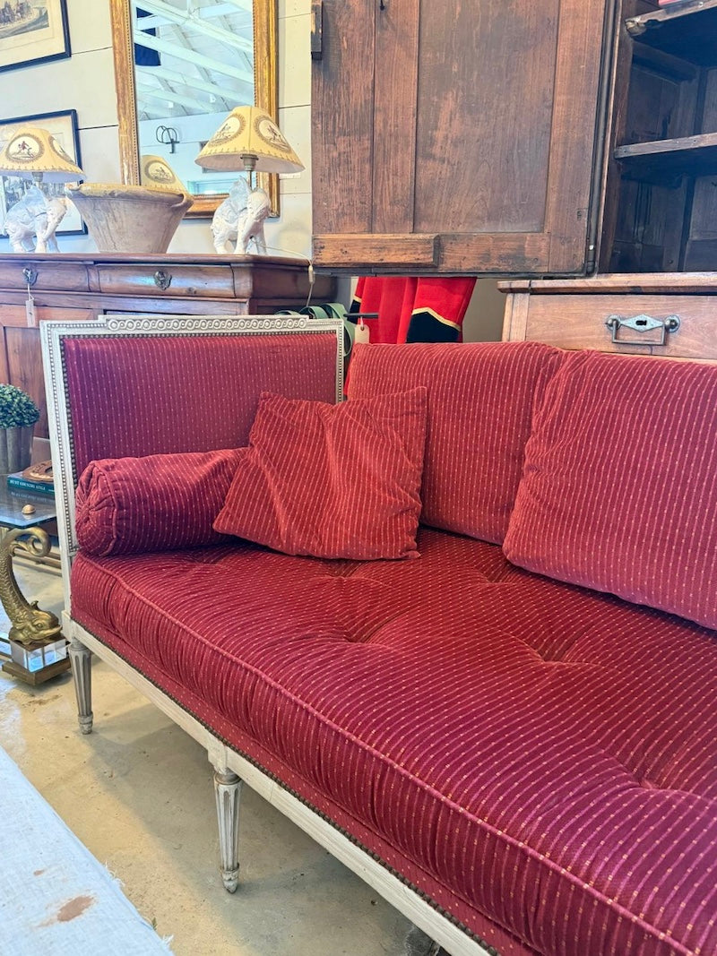 Antique French Daybed Louis XVI Style