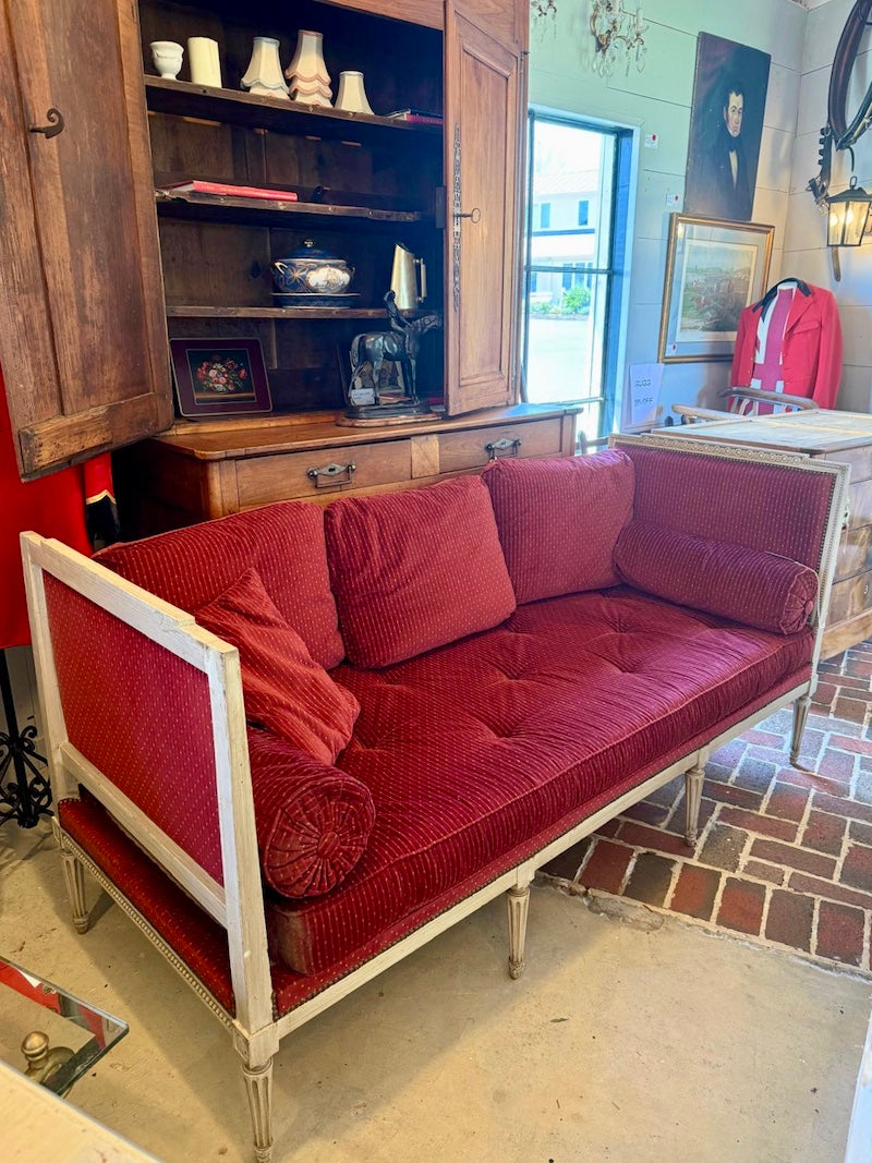 Antique French Daybed Louis XVI Style