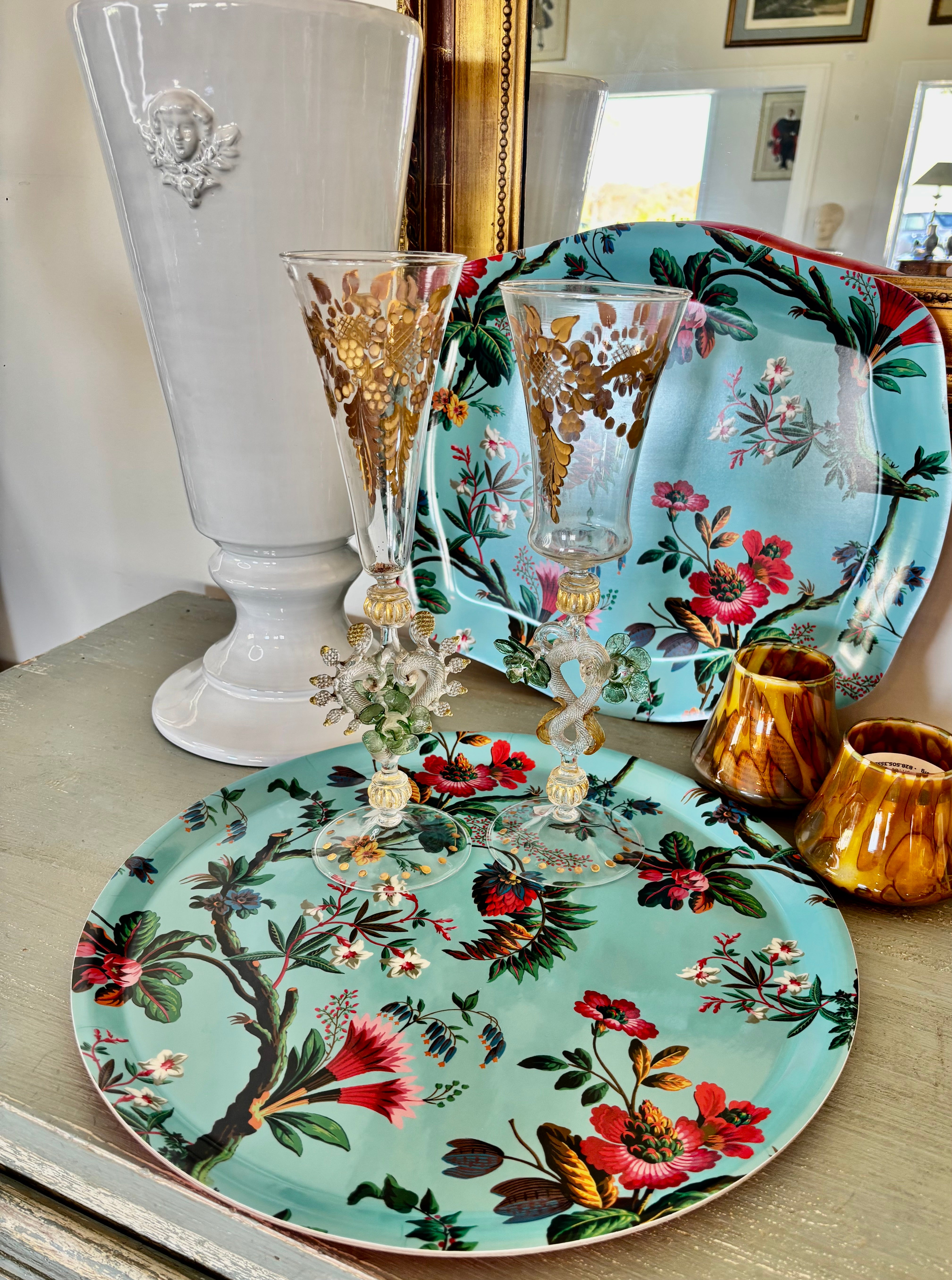 Island Flowers Paradisio Trays