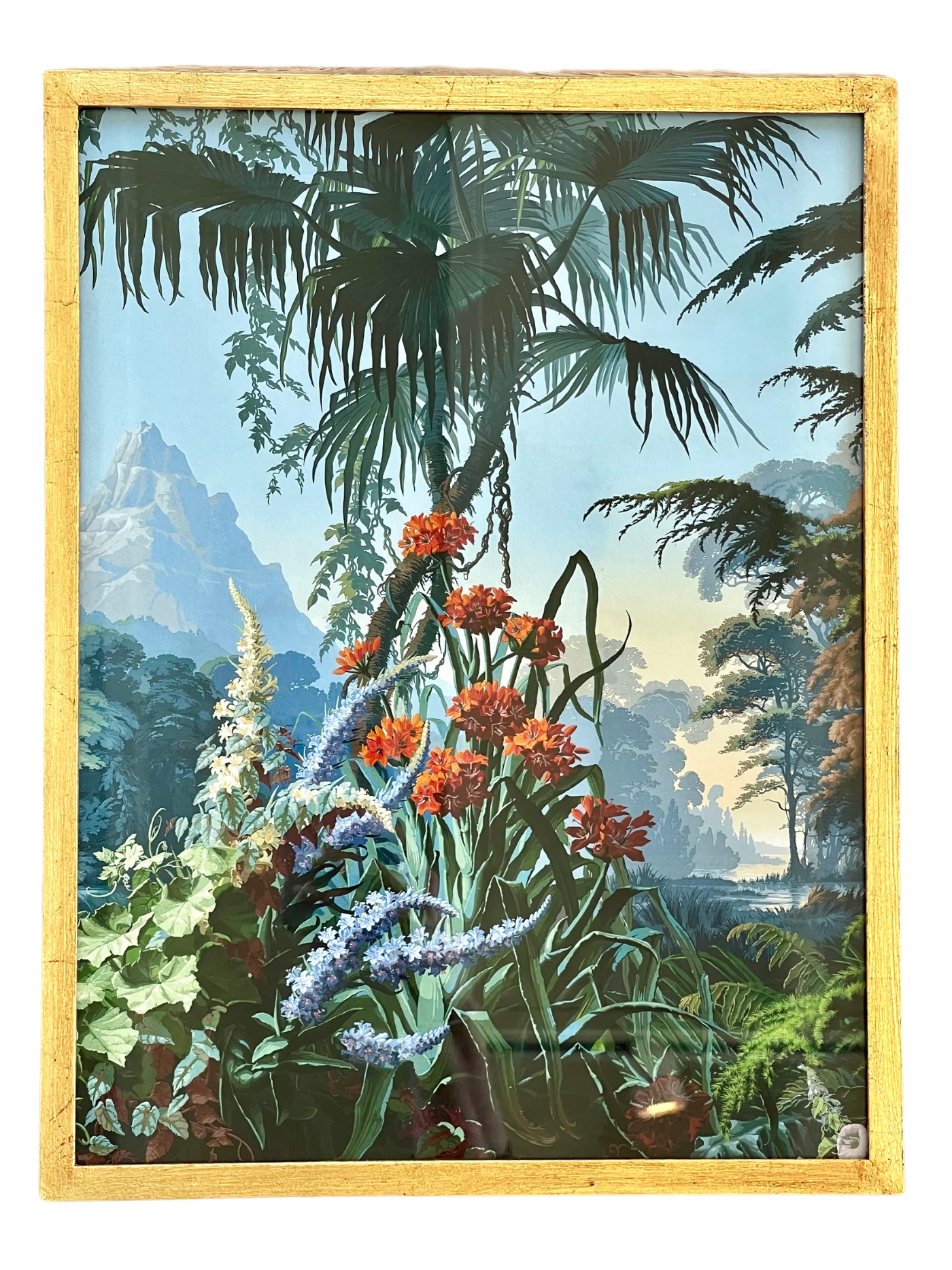 French Design Garden of Eden Illustration