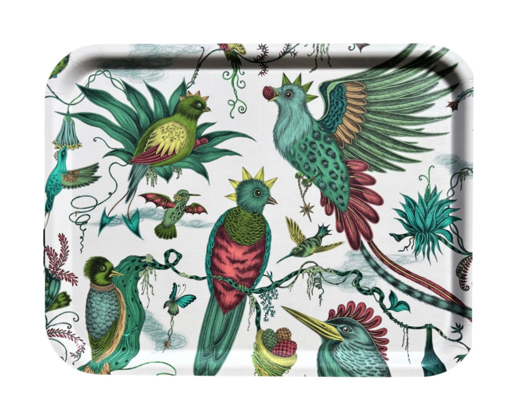 Large Tray Quetzal/Nude