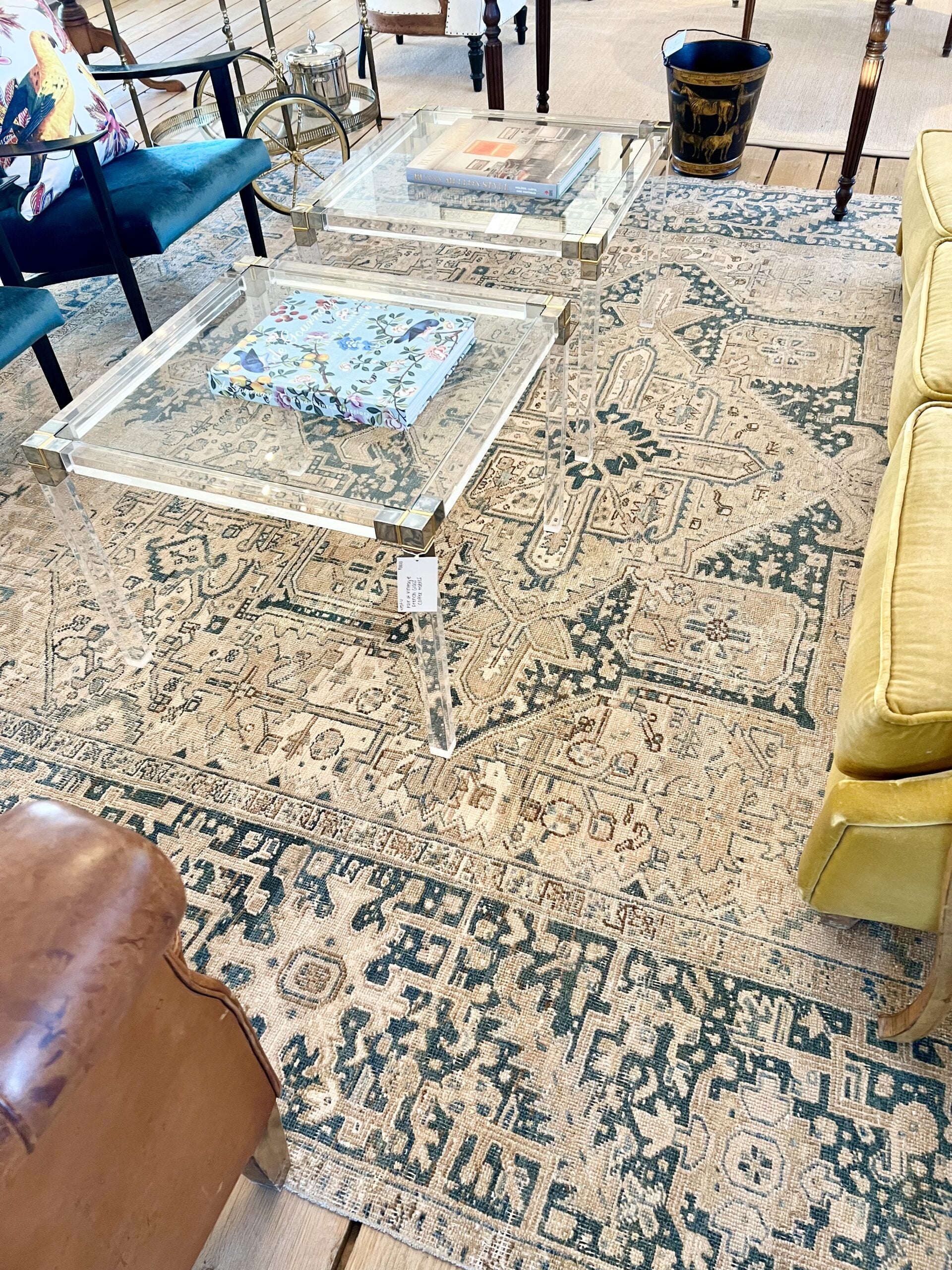 Antique Heriz Carpet