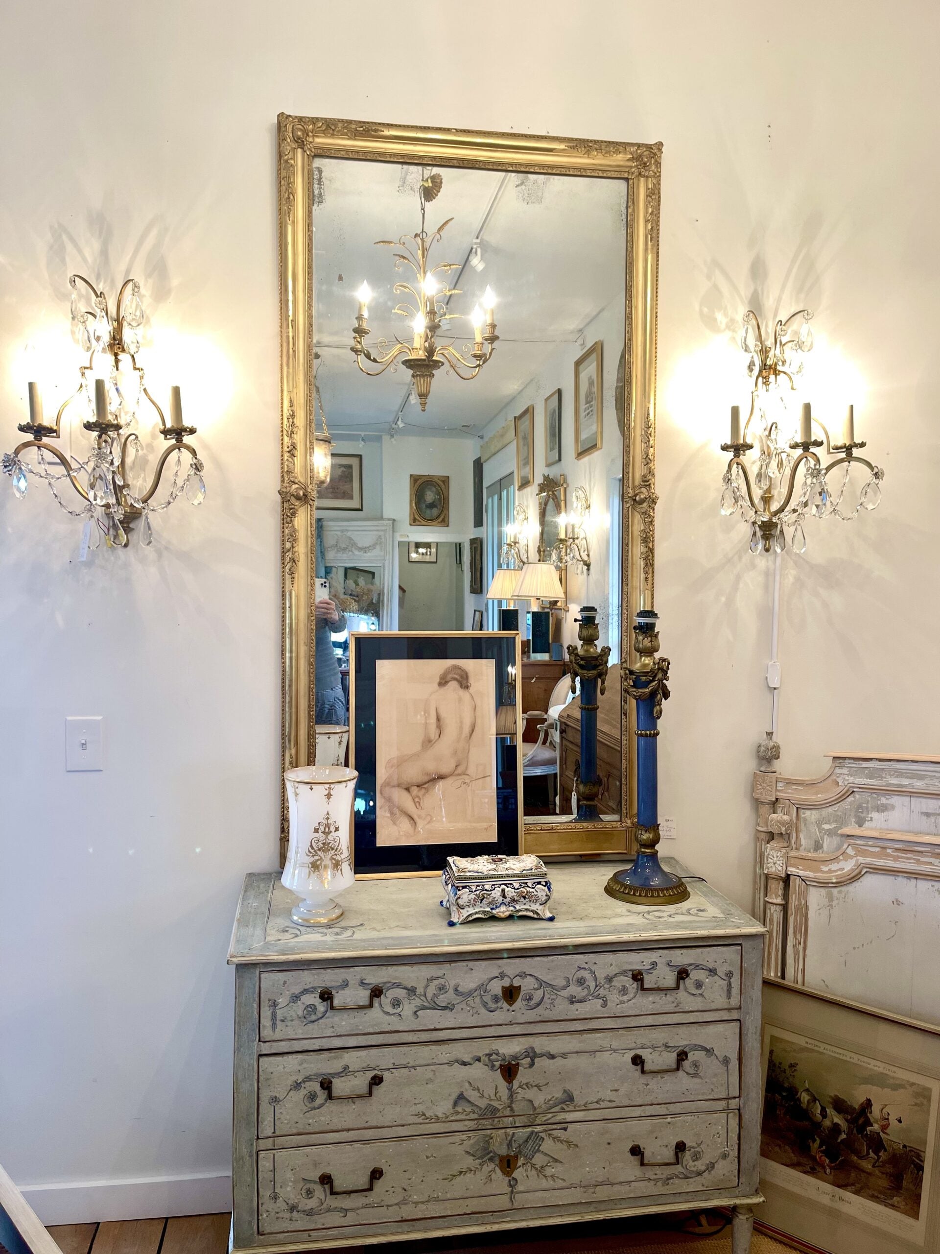Pair of Antiques French Sconces