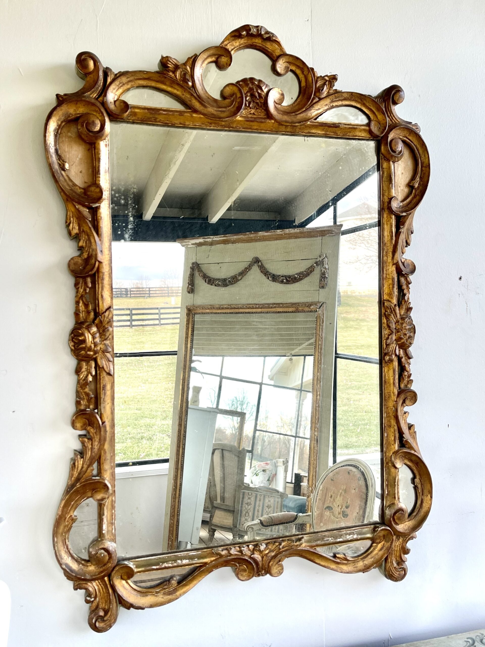 108WD LXV Gilded Mirror4