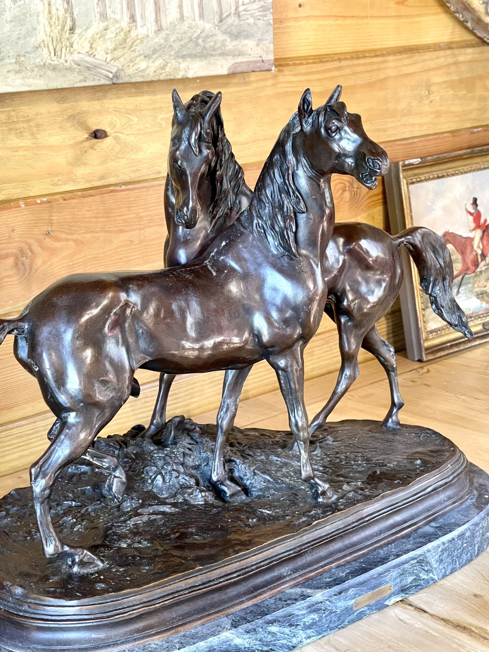 165DO HorsesStatueBronze3