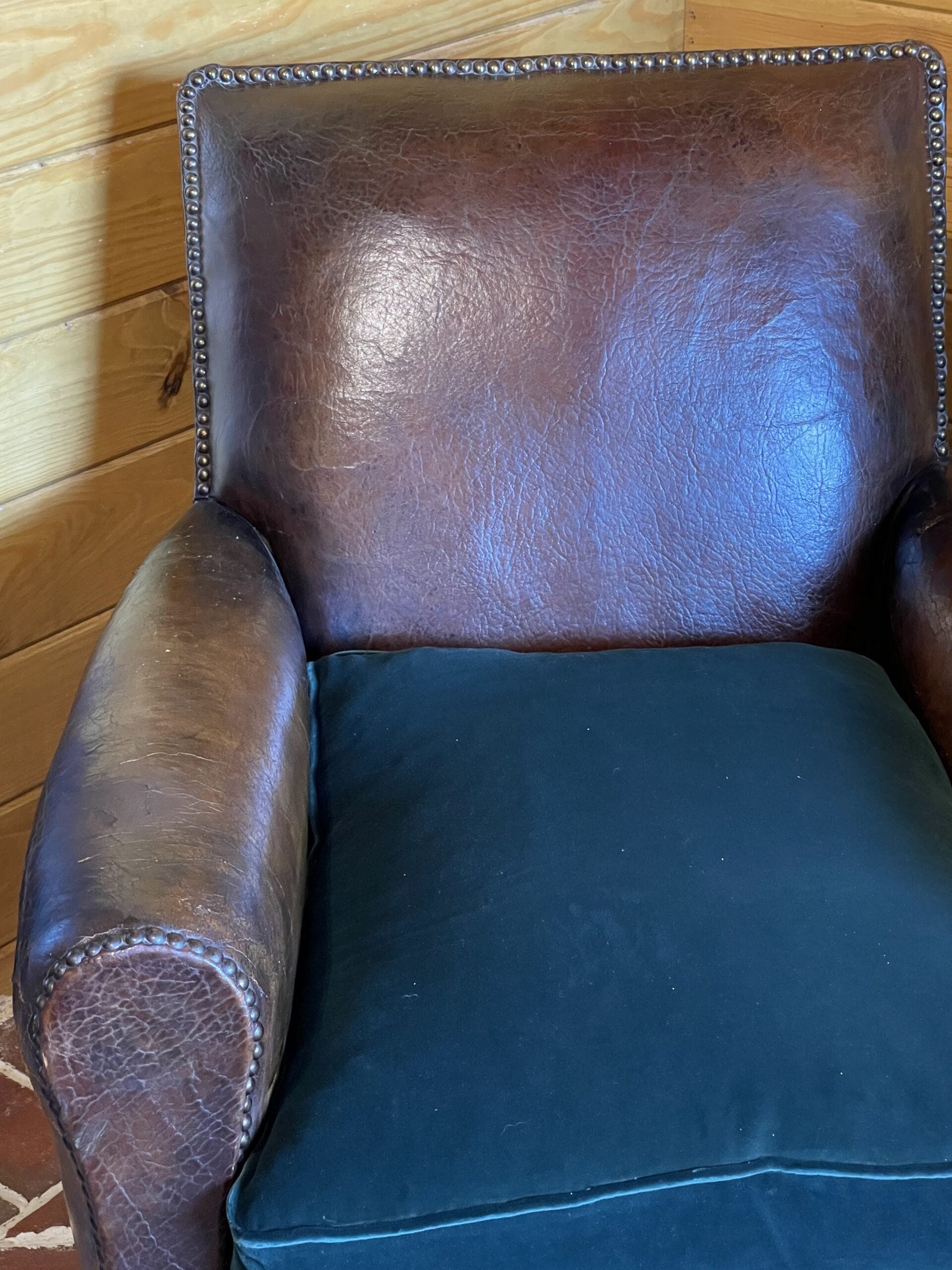 275FULeatherGreenVelvetChairs1