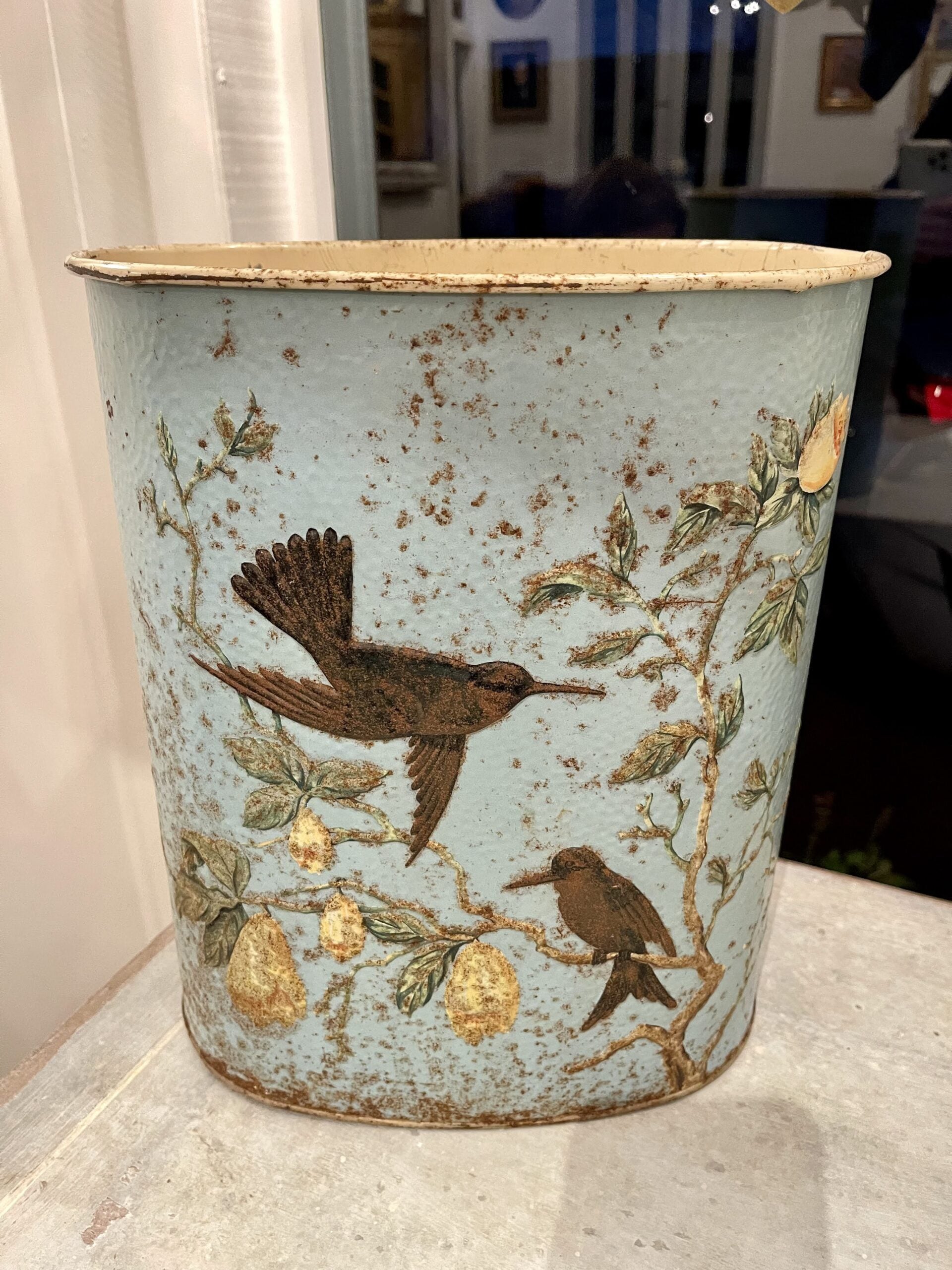 336DOWastebasketBirdsBlue2