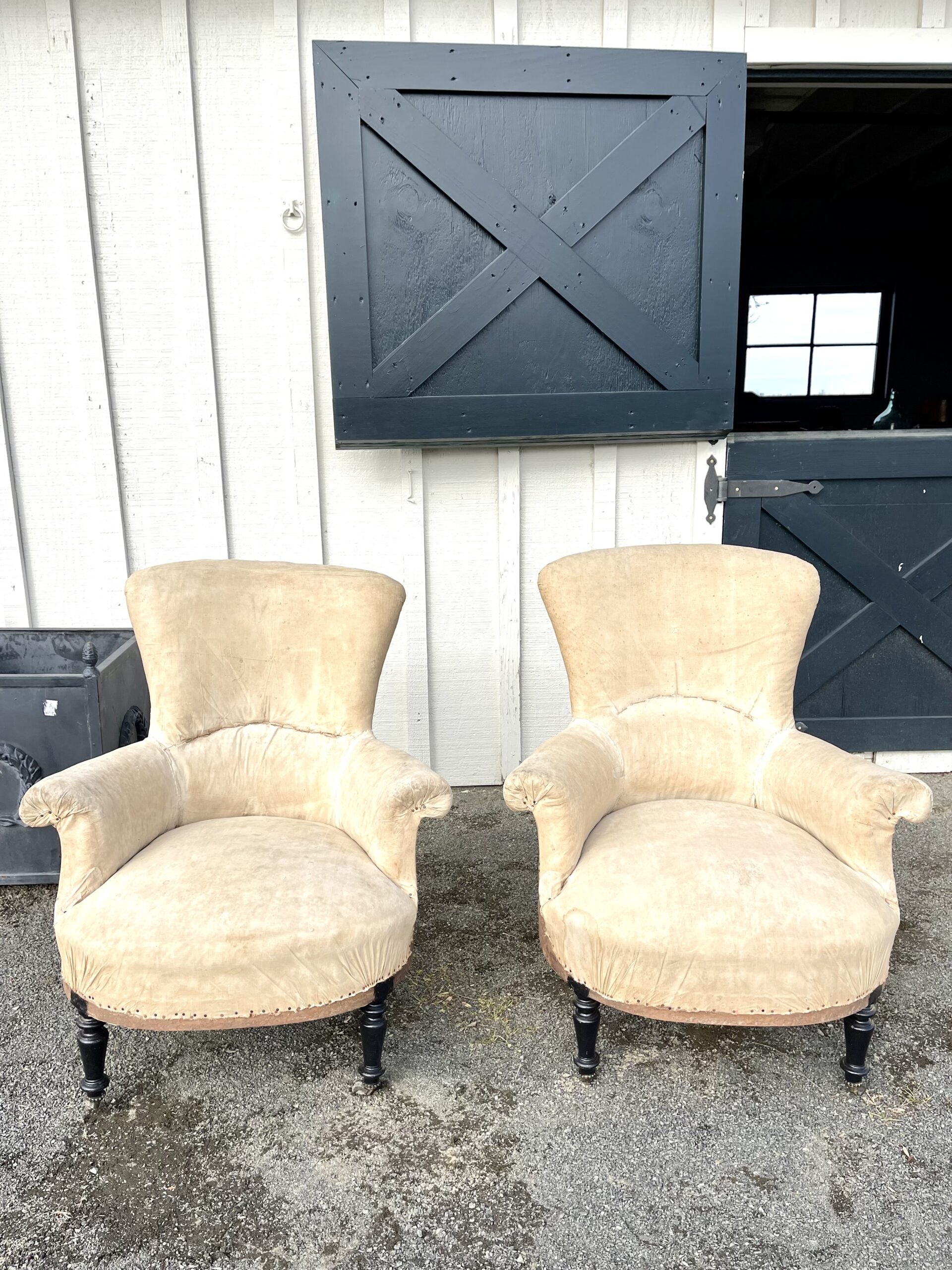 354FUPairNapoleonChairs1