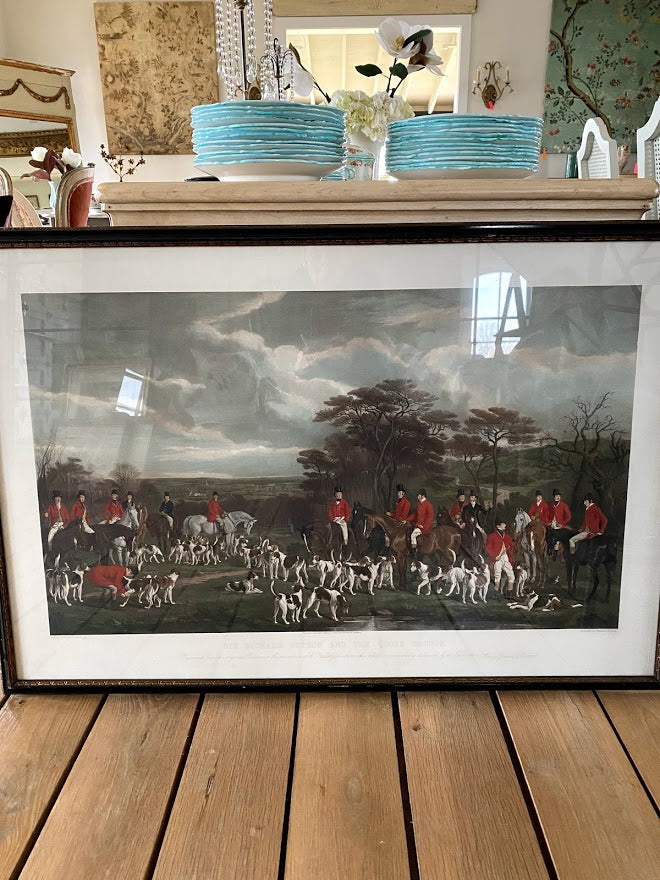 Large Hunt Scene Ena