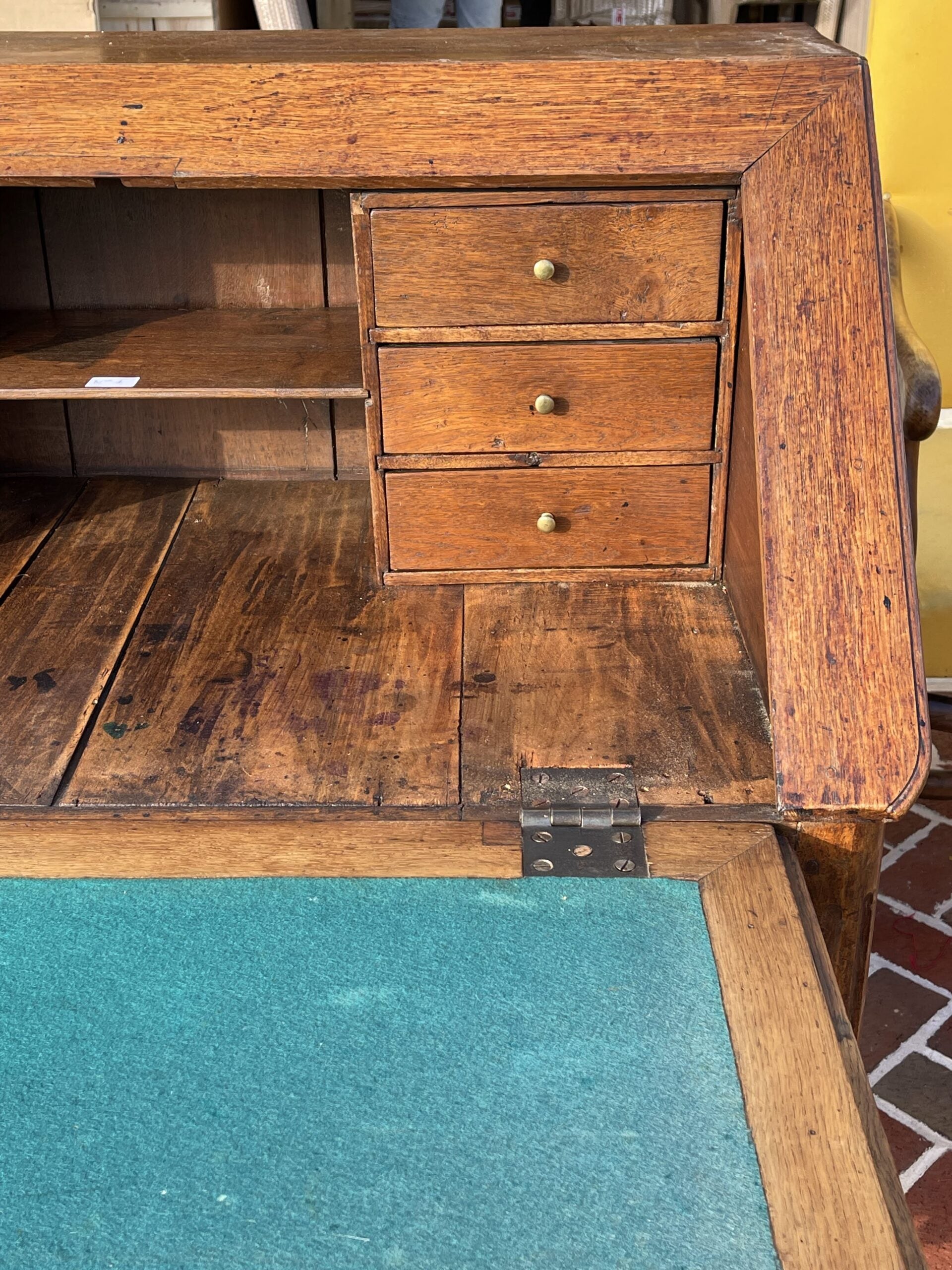 Oak Antique Secretary Dutch