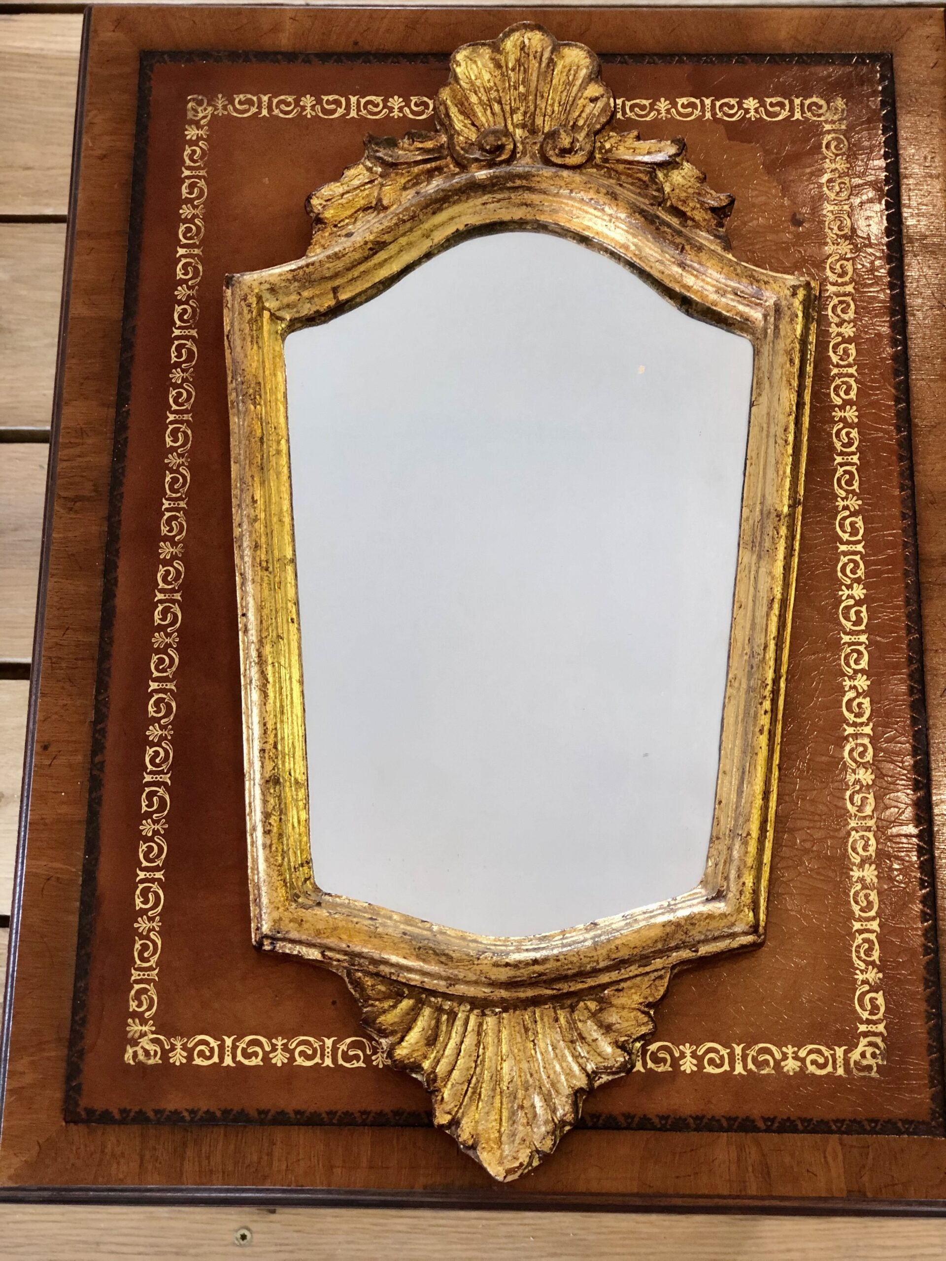 Small mirror gold 037WD