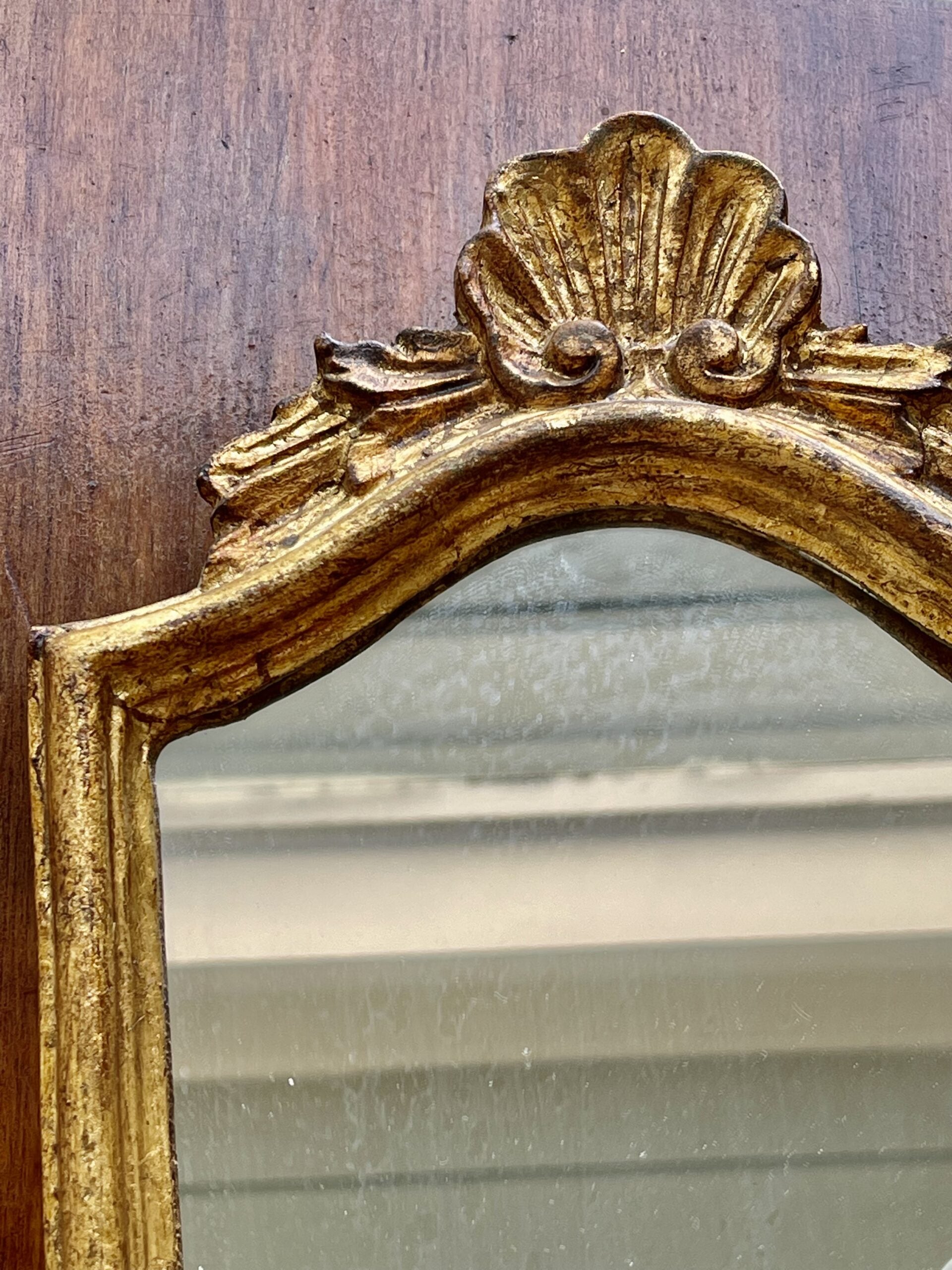 Small mirror gold 037WD2