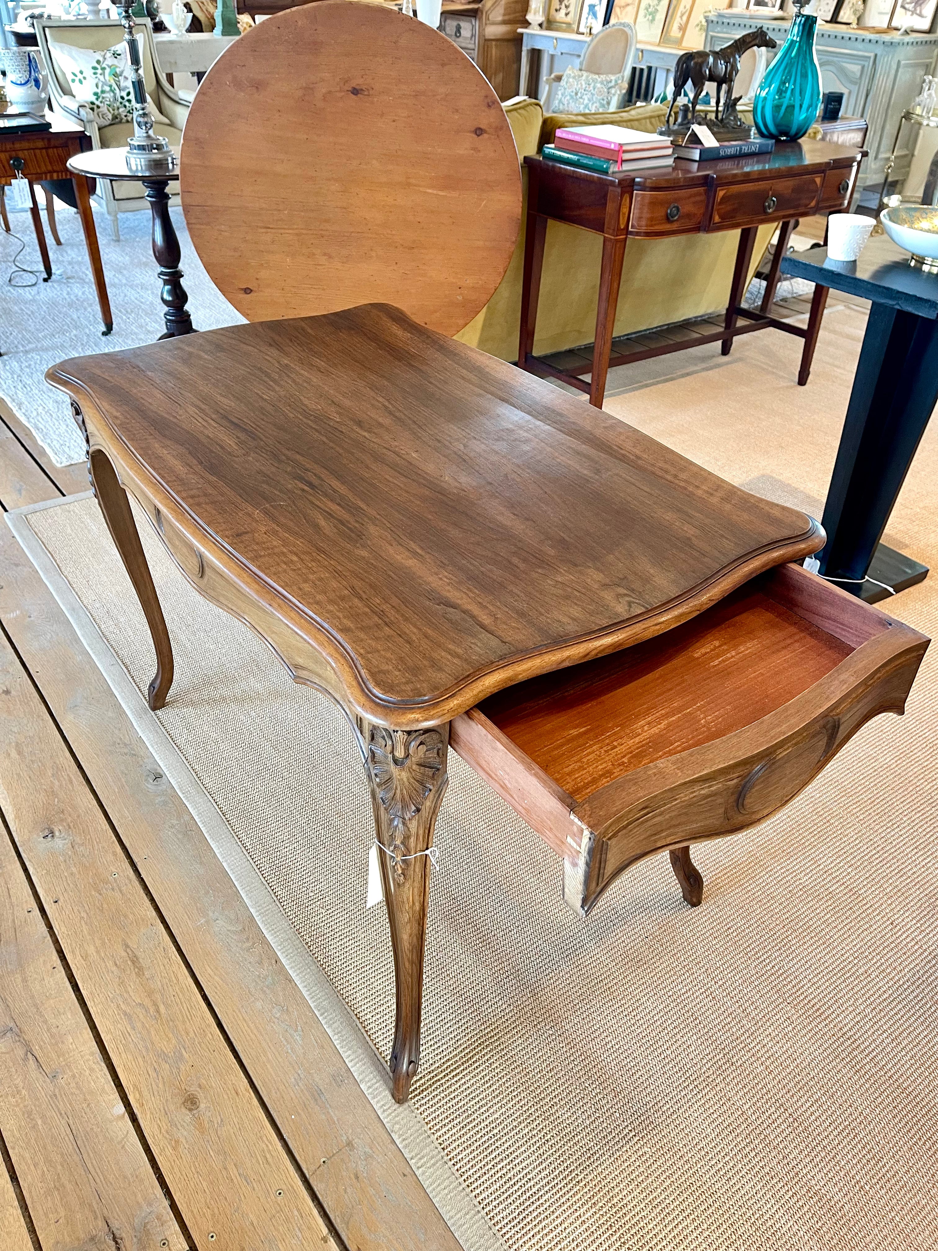 Antique French Louis XV Wood Table