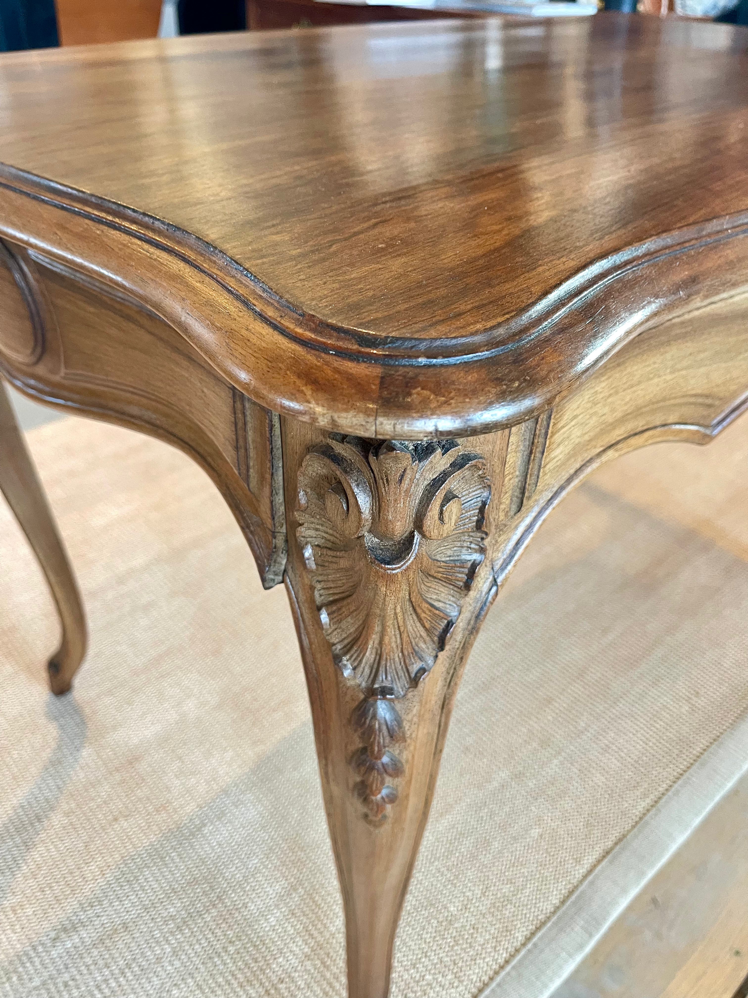 Antique French Louis XV Wood Table