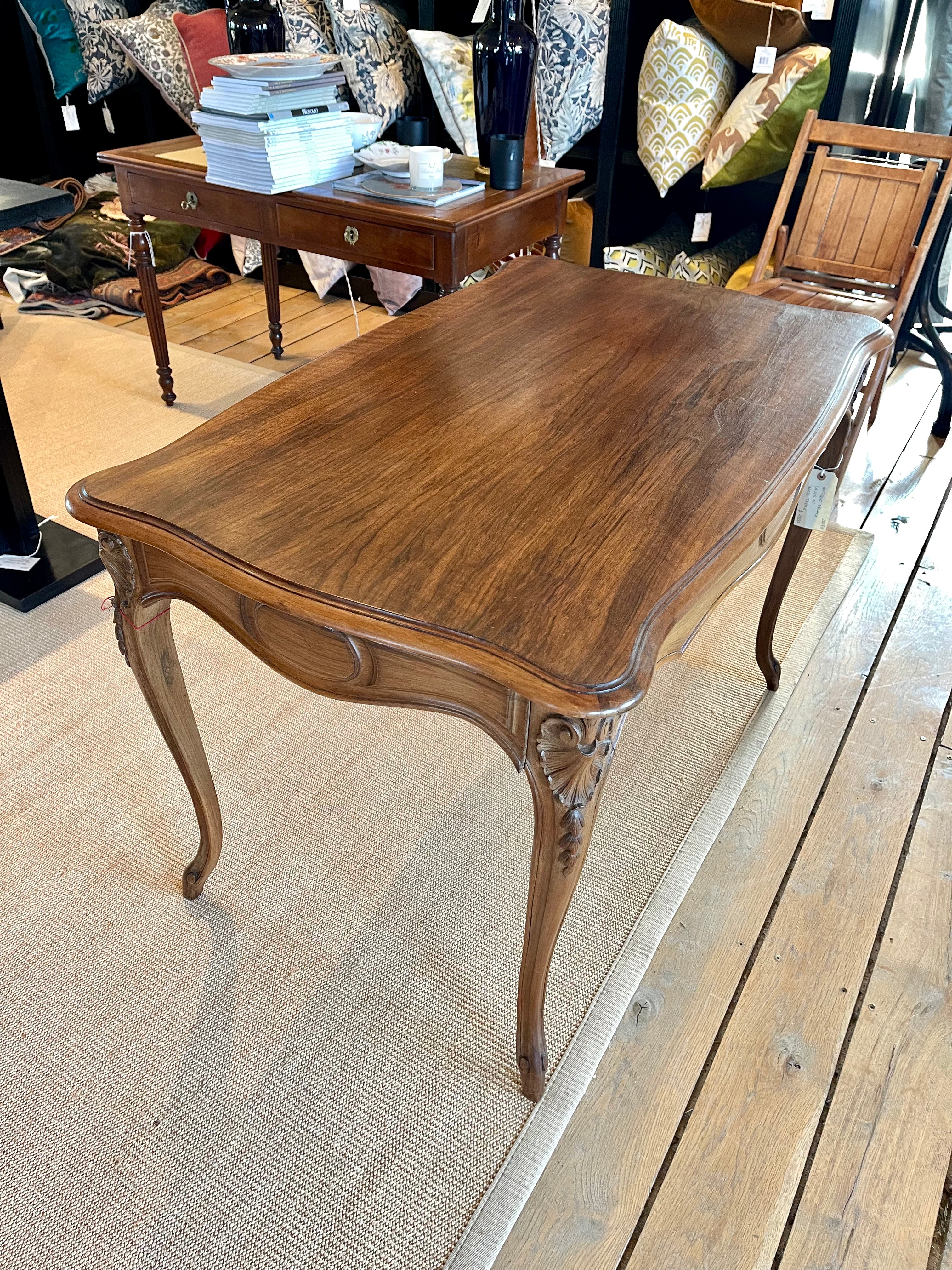 Antique French Louis XV Wood Table