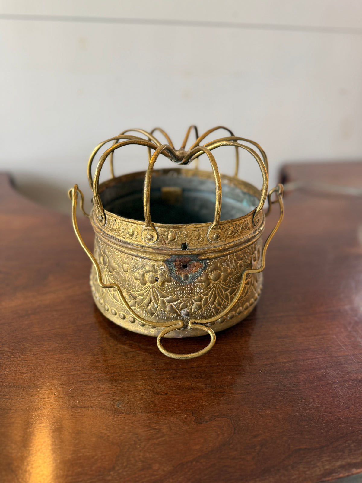 Antique Bronze Carriage Warmer
