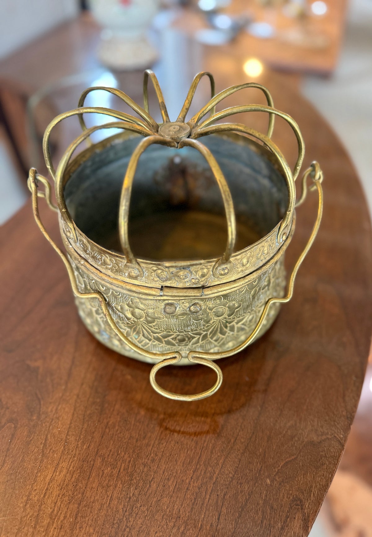 Antique Bronze Carriage Warmer