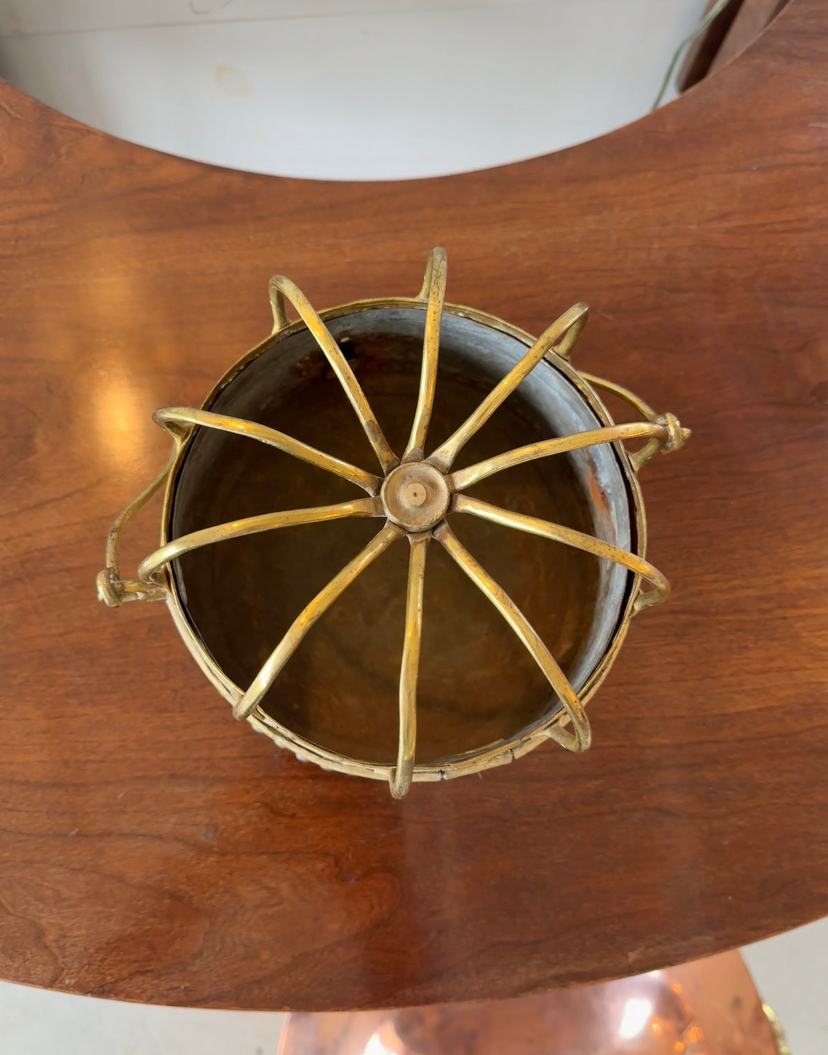 Antique Bronze Carriage Warmer