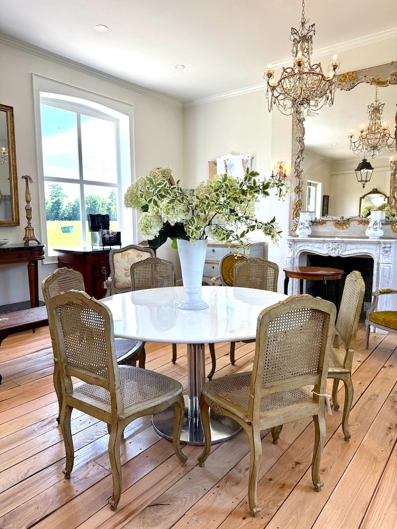 Antique French Dining Chairs Louis XV Set of 12