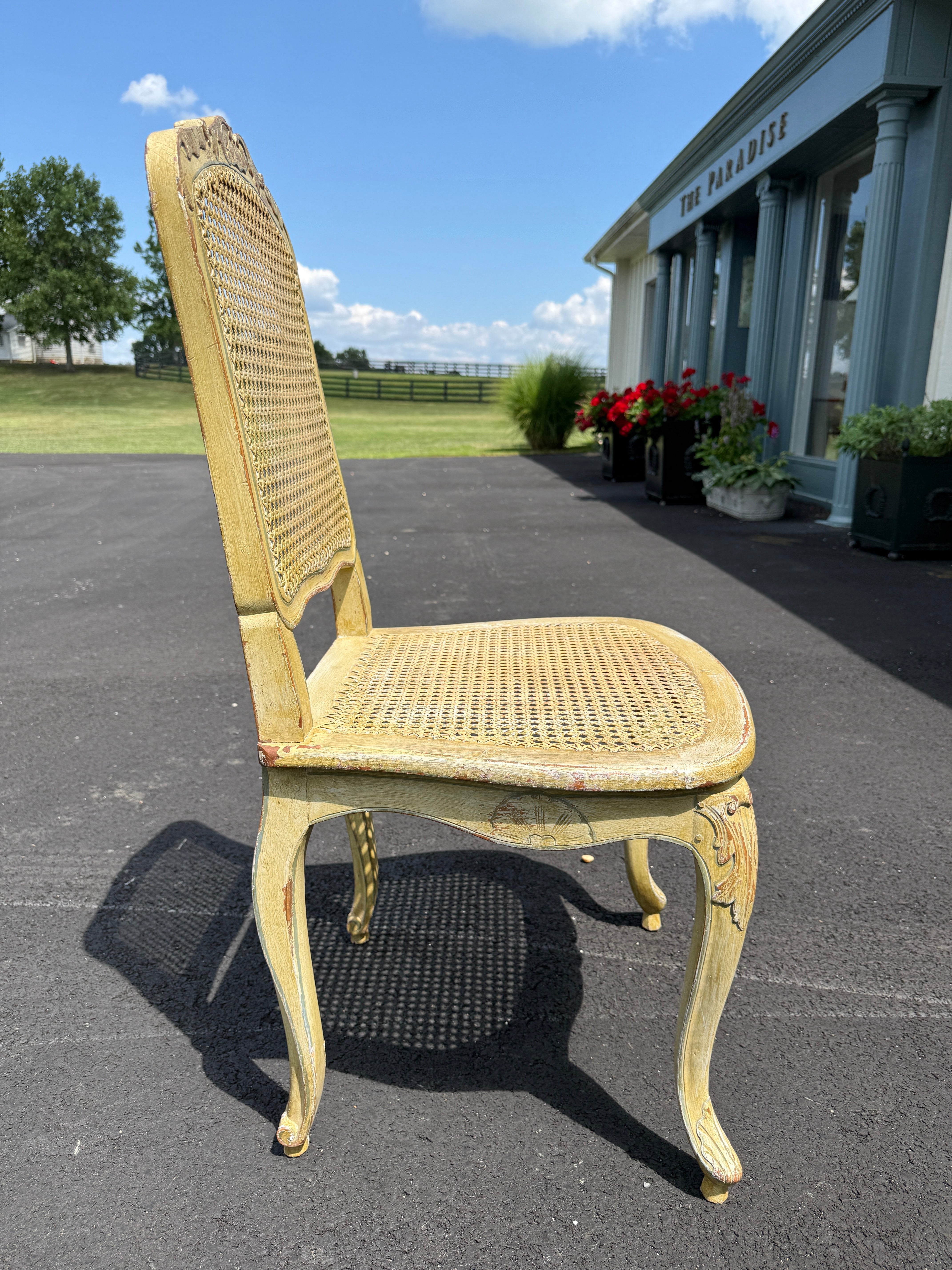 Antique French Dining Chairs Louis XV Set of 12