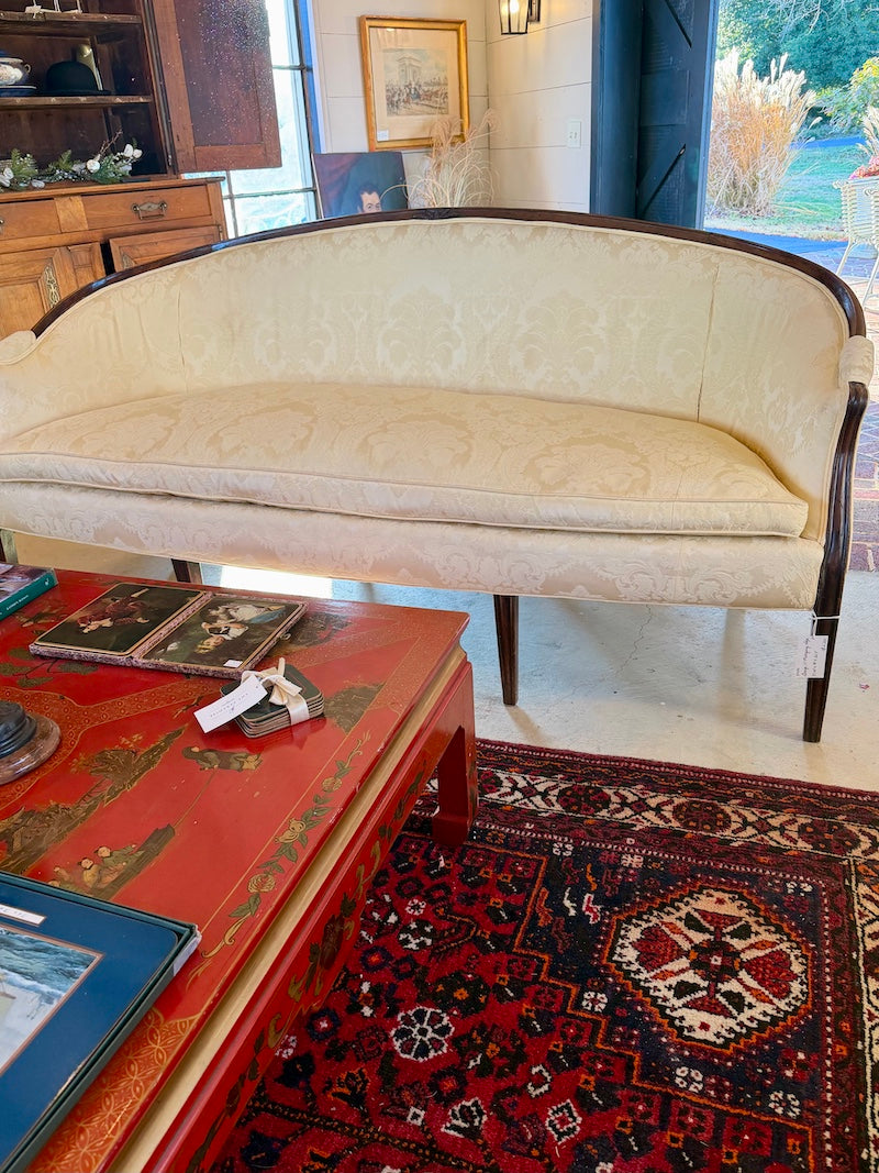 Antique George III Mahogany Sofa