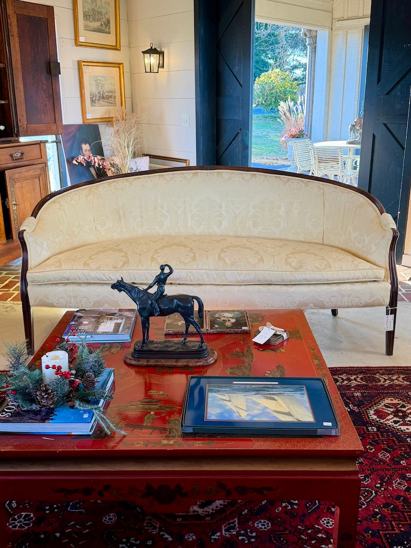 Antique George III Mahogany Sofa