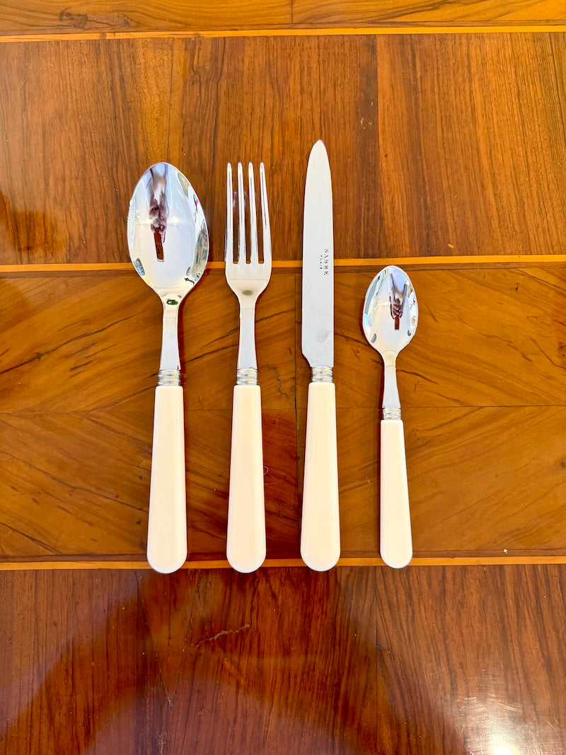 Sabre French Cutlery Set of 24 Pieces, Pop Unis