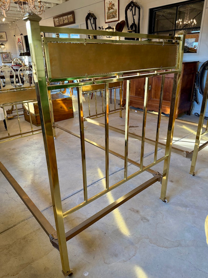 Antique Pair of Louis XVI Bronze Twin Beds