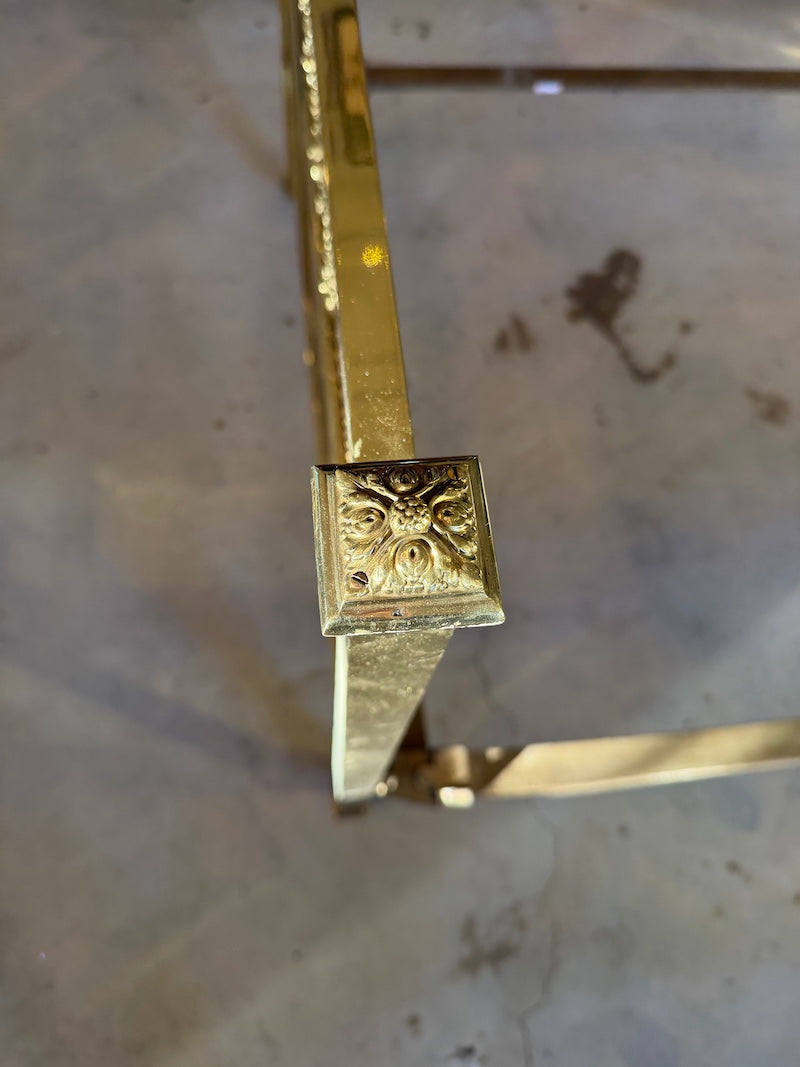 Antique Pair of Louis XVI Bronze Twin Beds