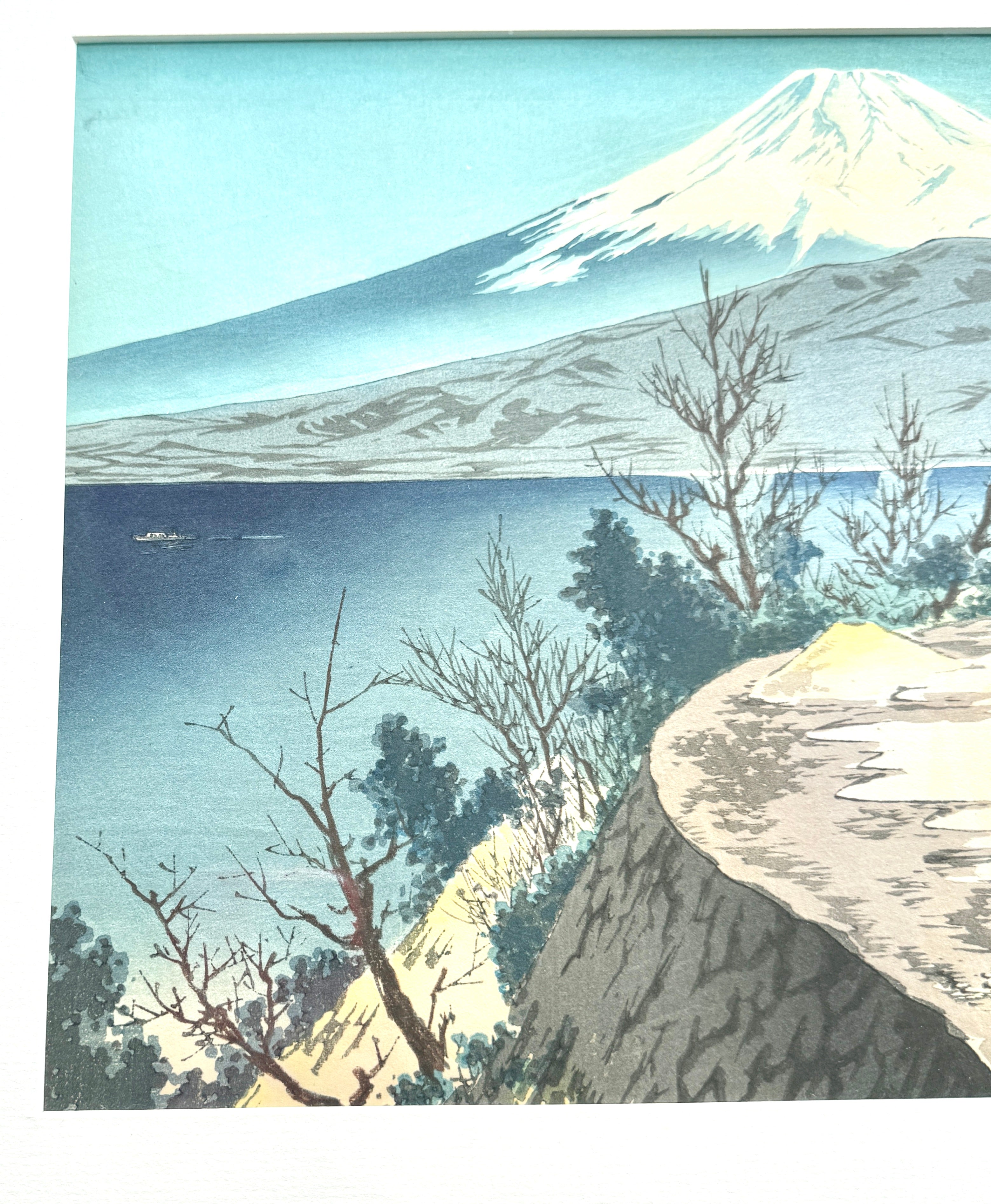 Antique Japanese Colour wood Block Print
