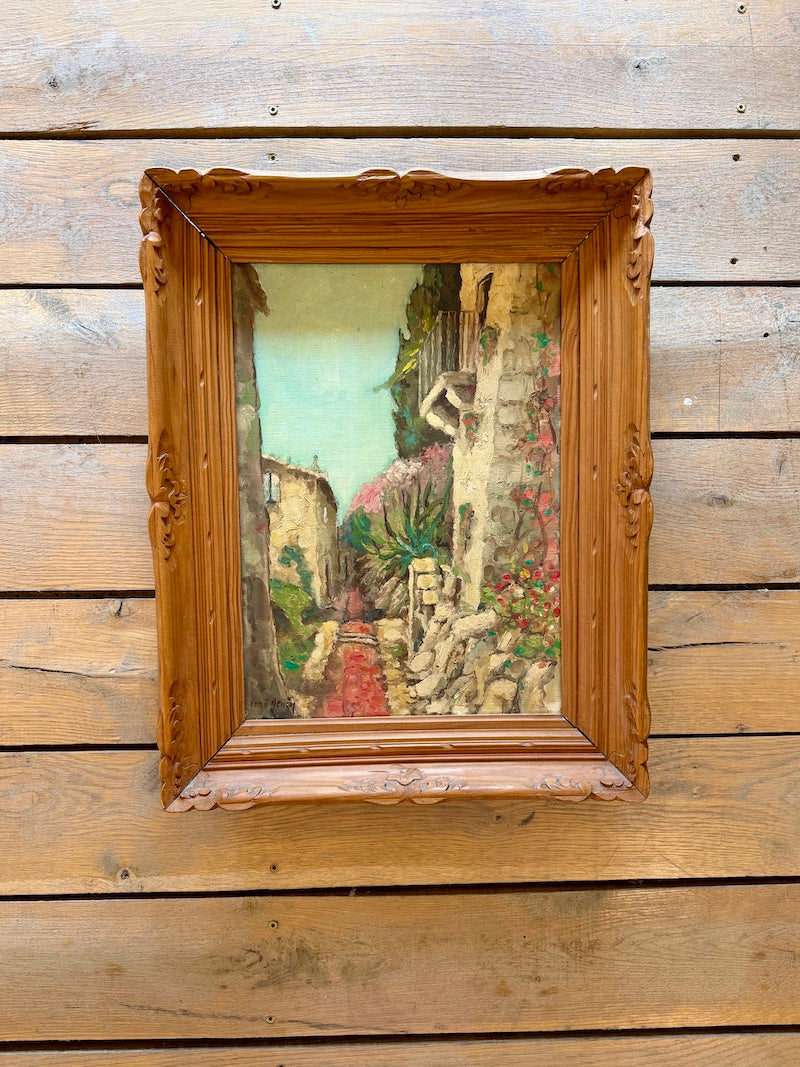 French Oil Painting - Scene from South of France