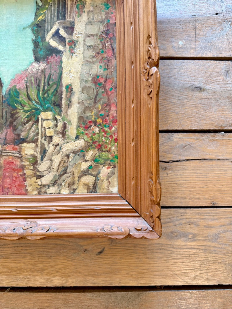 French Oil Painting - Scene from South of France
